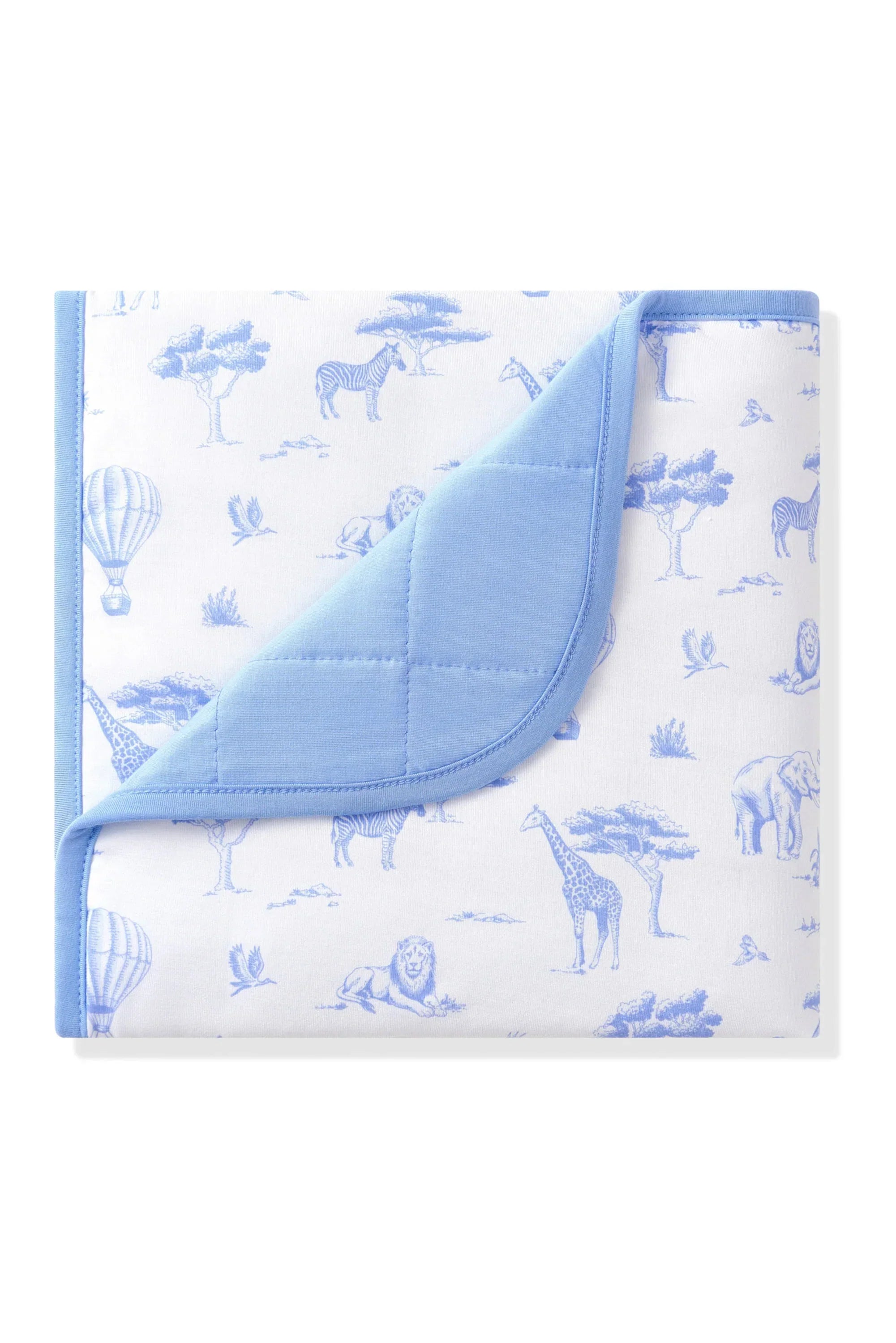 Baby Blanket in Toile Safari Secondary image