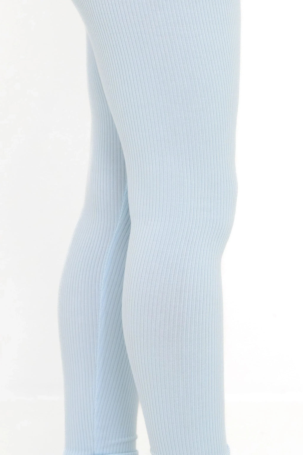 Ribbed Leggings in Breeze