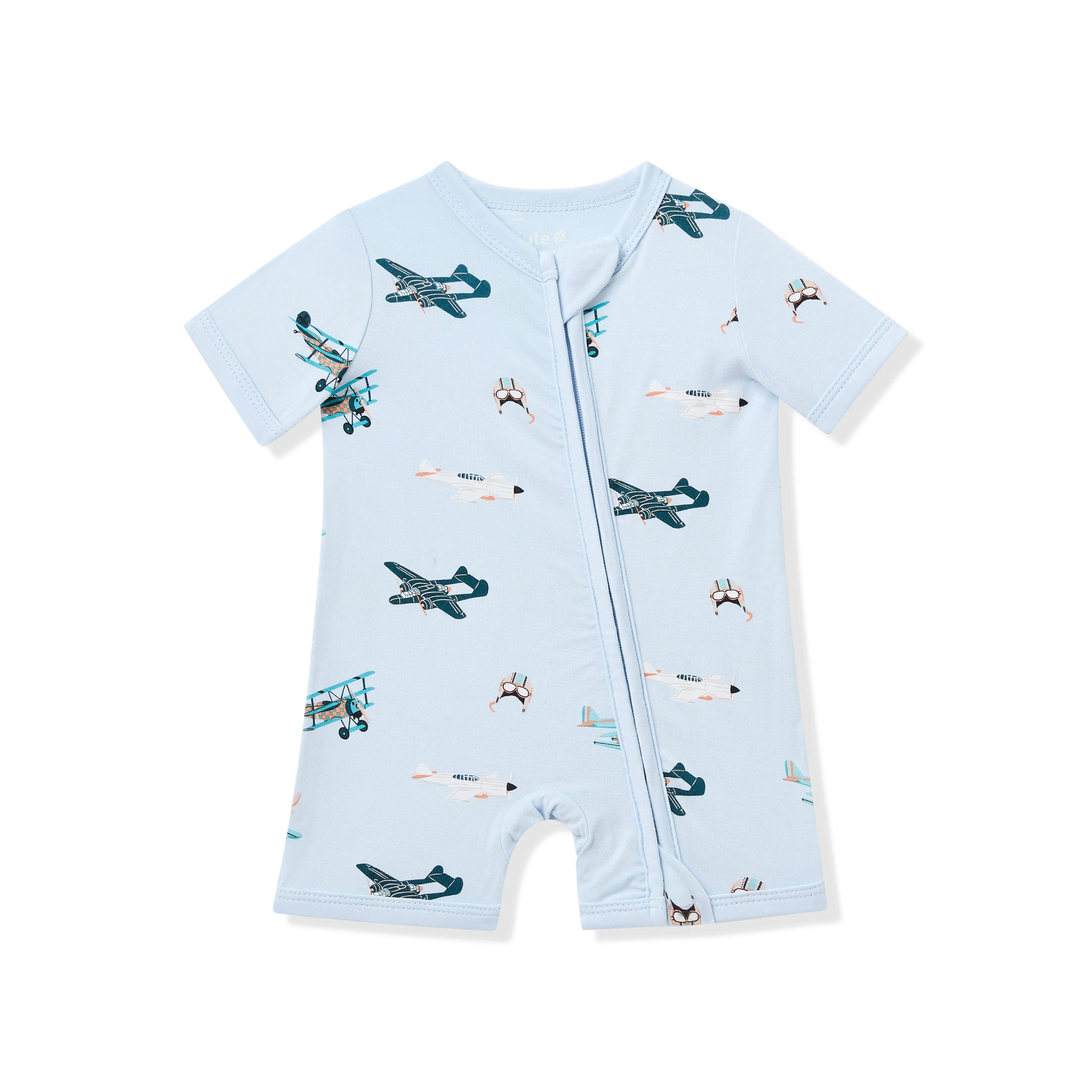 Zipper Shortall Romper in Take Off Secondary image