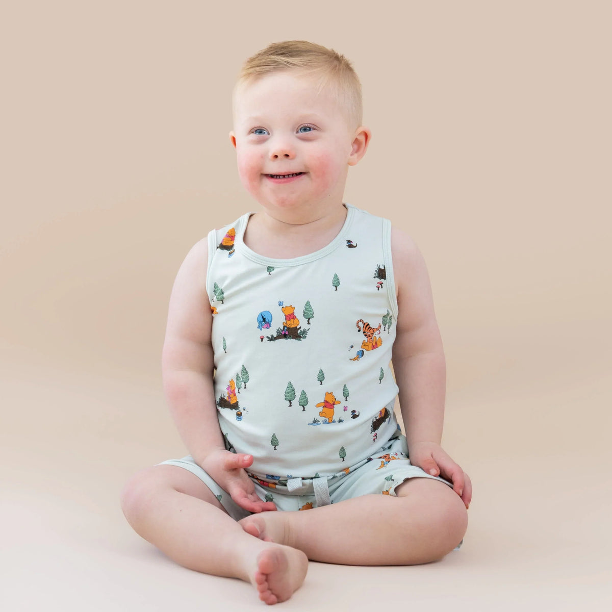 Toddler Tank Top in Winnie the Pooh Hundred Acre Wood Main image