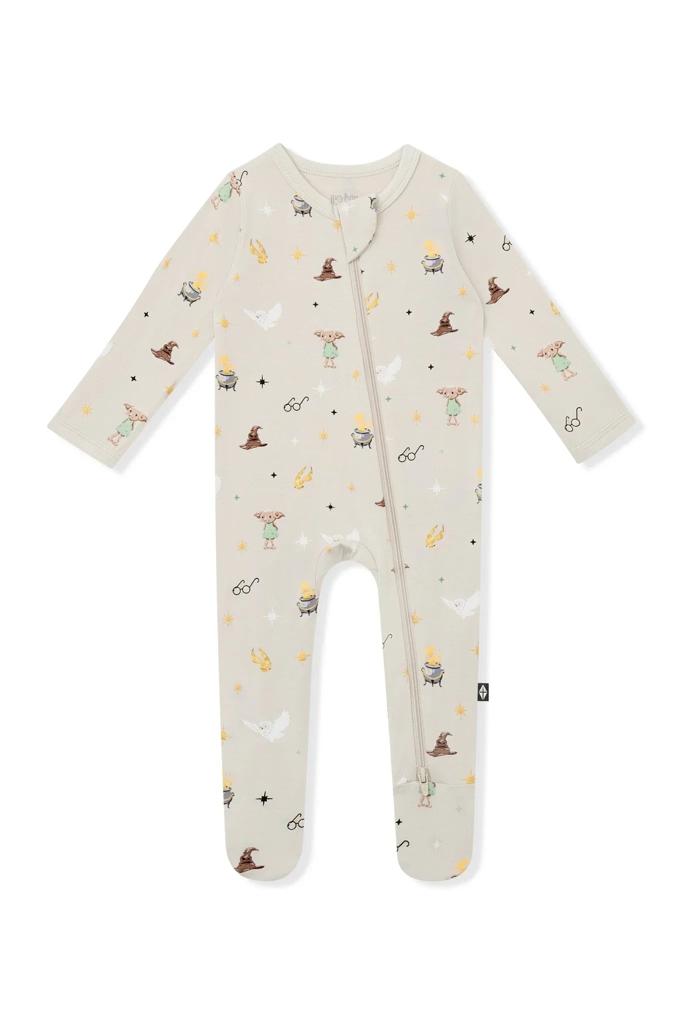 Zippered Footie in Starry Icon Secondary image