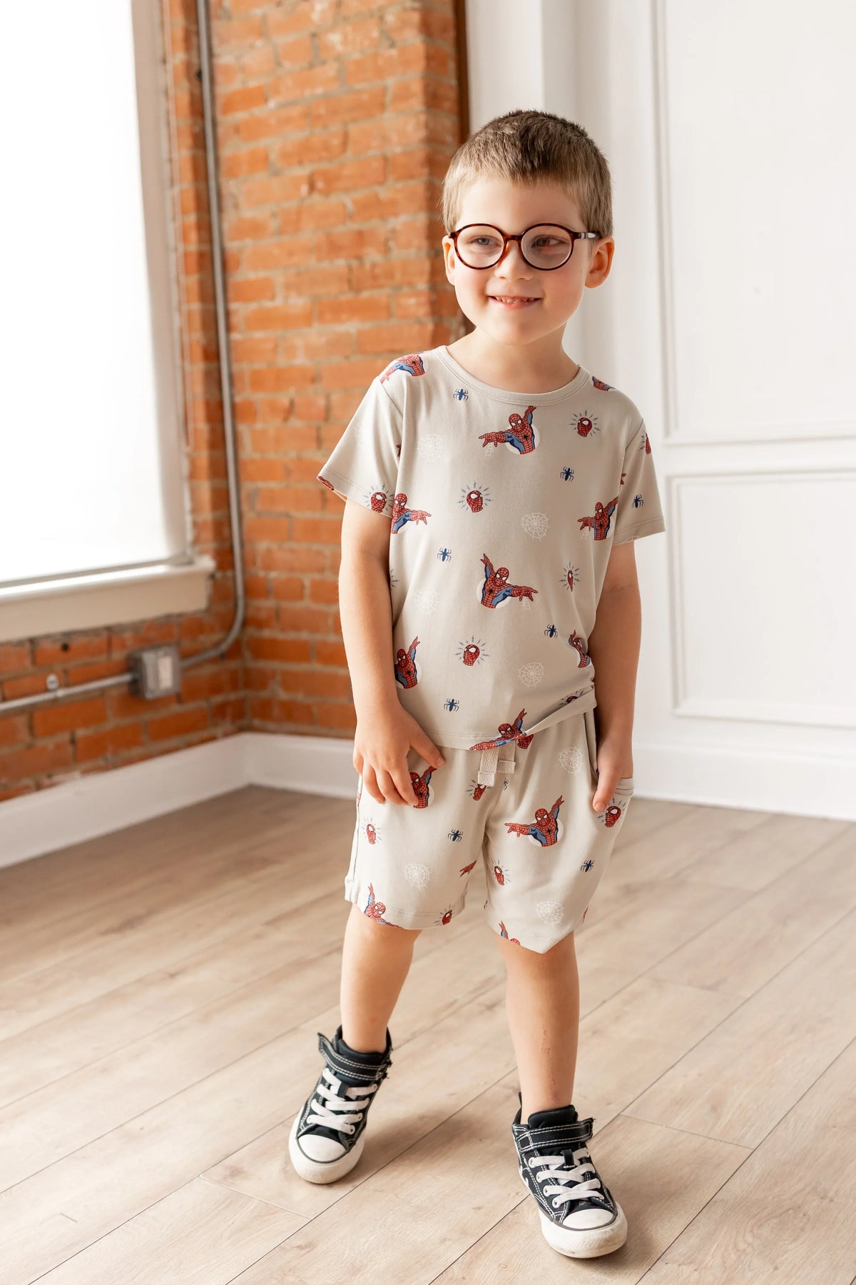 Toddler Basic Tee in Spider-Man Main image