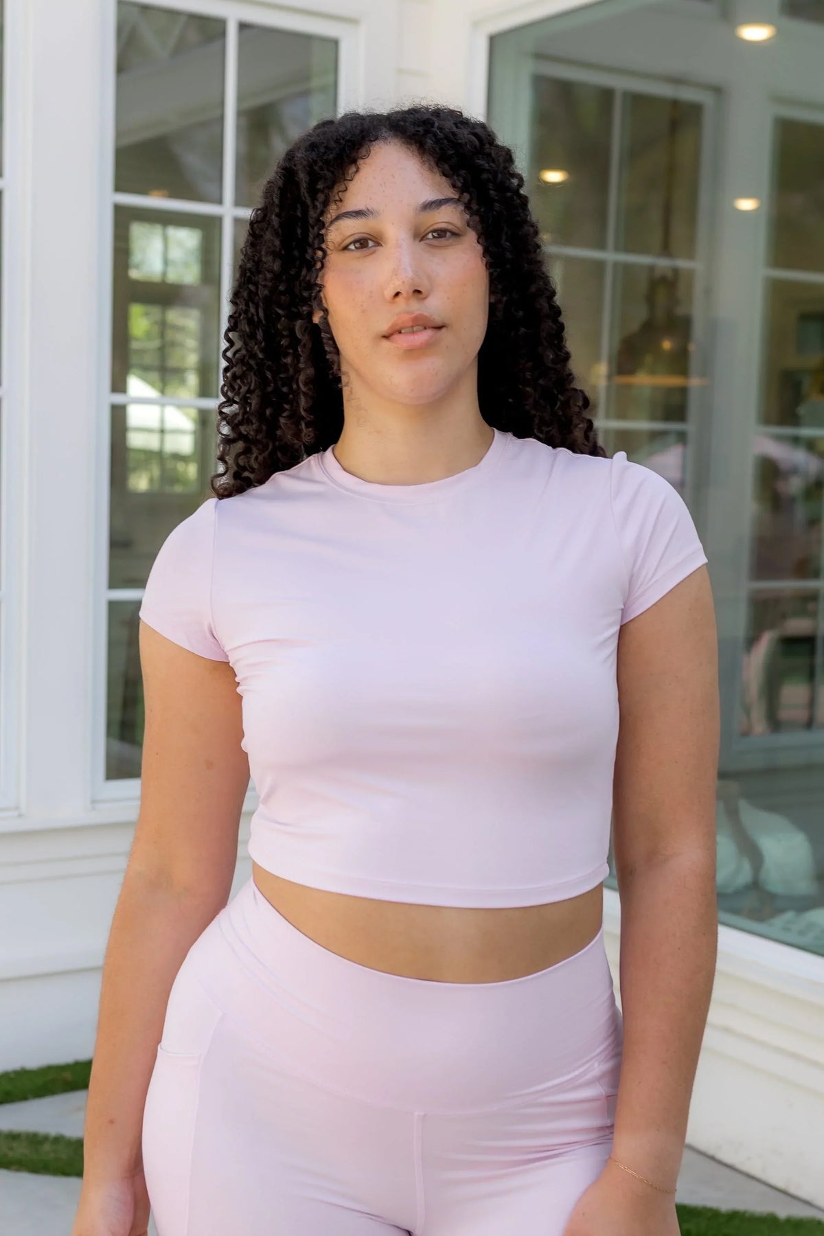 Bamboo Flex Baby Tee in Thistle Main image