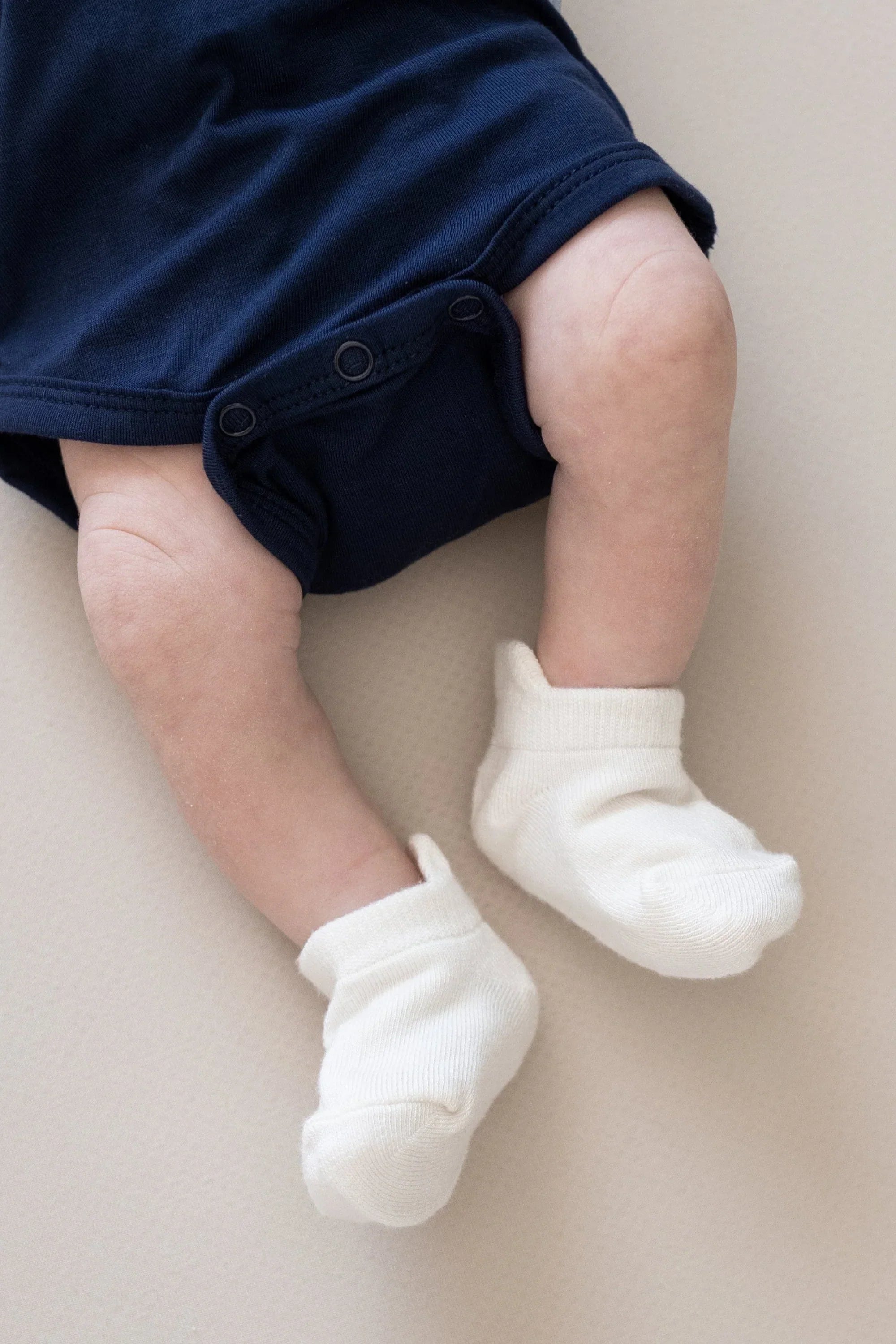 Ankle Socks Combo 5-Pack in Cloud Secondary image