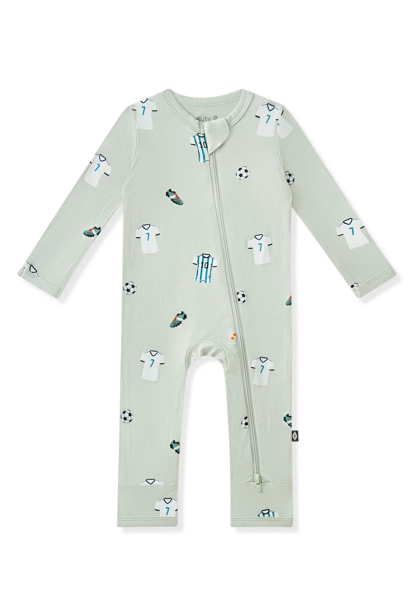 Zippered Romper in Soccer Secondary image