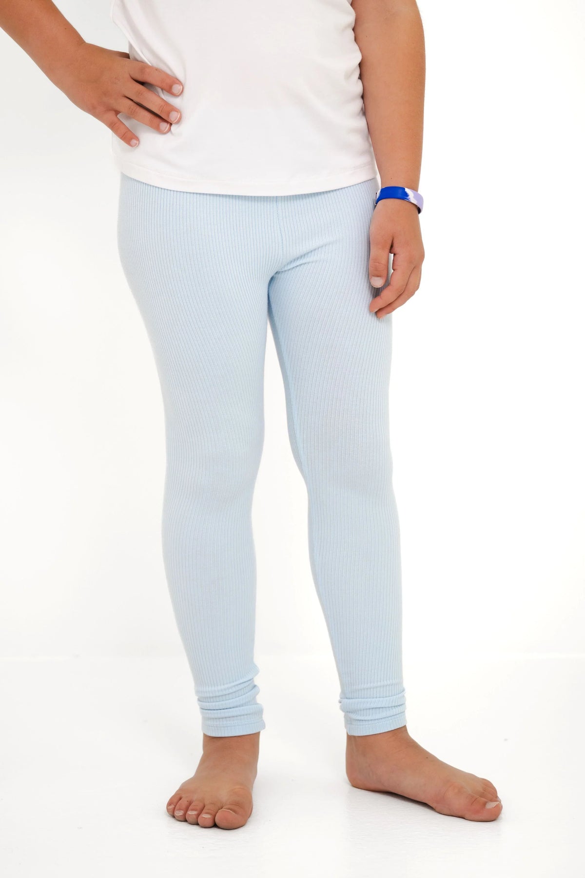 Ribbed Leggings in Breeze Main image