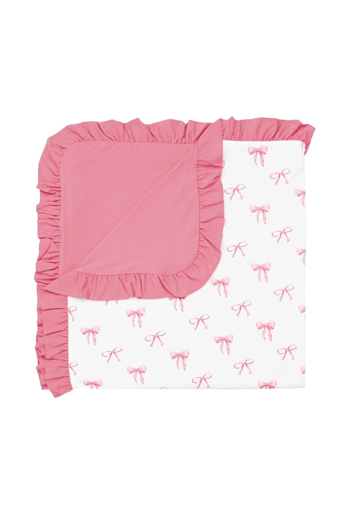 Ruffle Baby Blanket in Bow 0.5 Main image