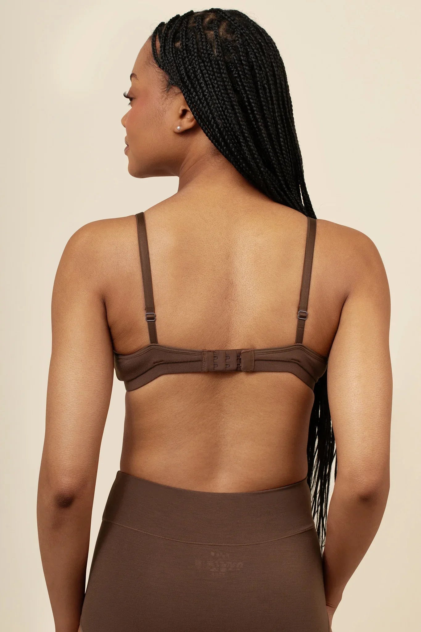 Women's Nursing Bra in Toffee Secondary image