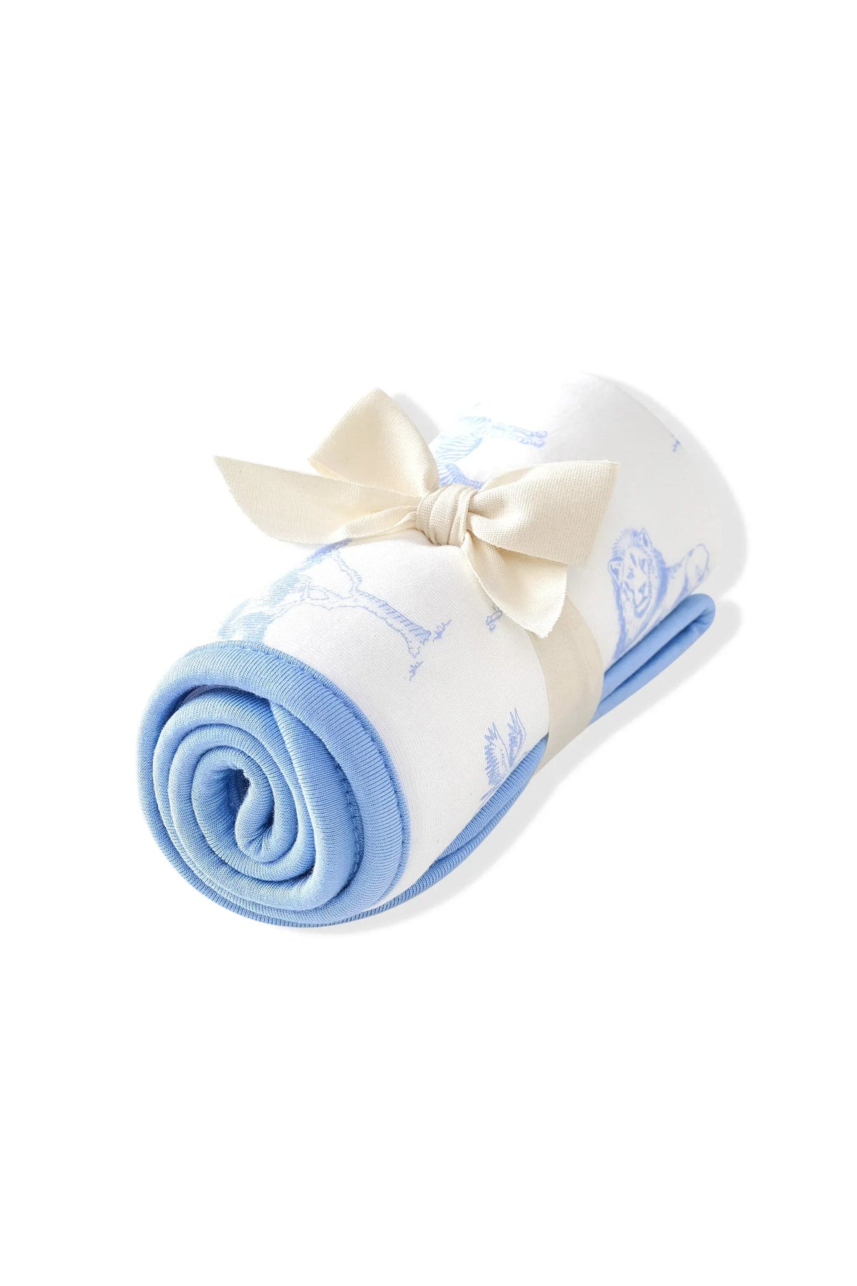 Burp Cloth in Toile Safari Main image