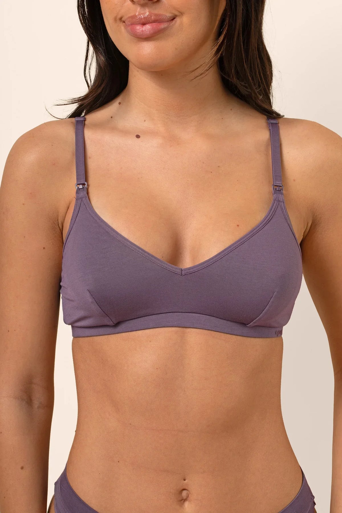 Women's Nursing Bra in Currant Main image