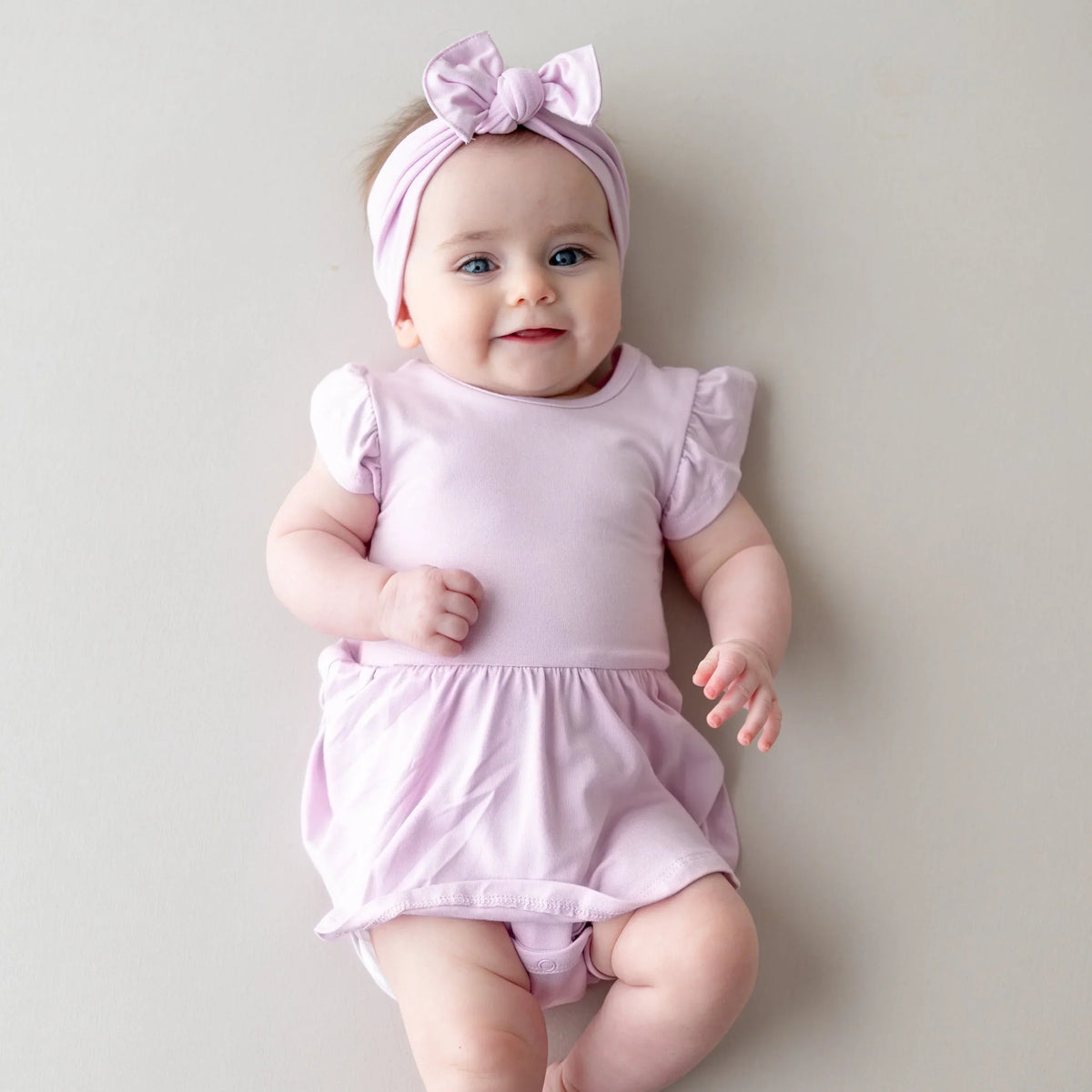 Twirl Bodysuit Dress in Thistle Main image