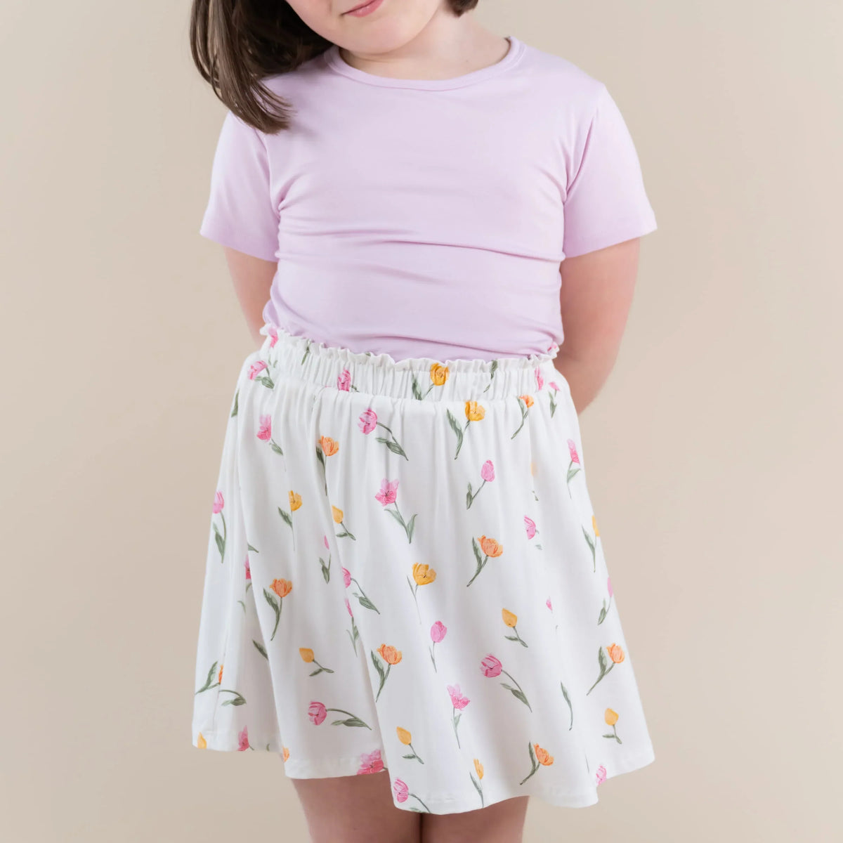 Toddler Skort in Tulip Main image
