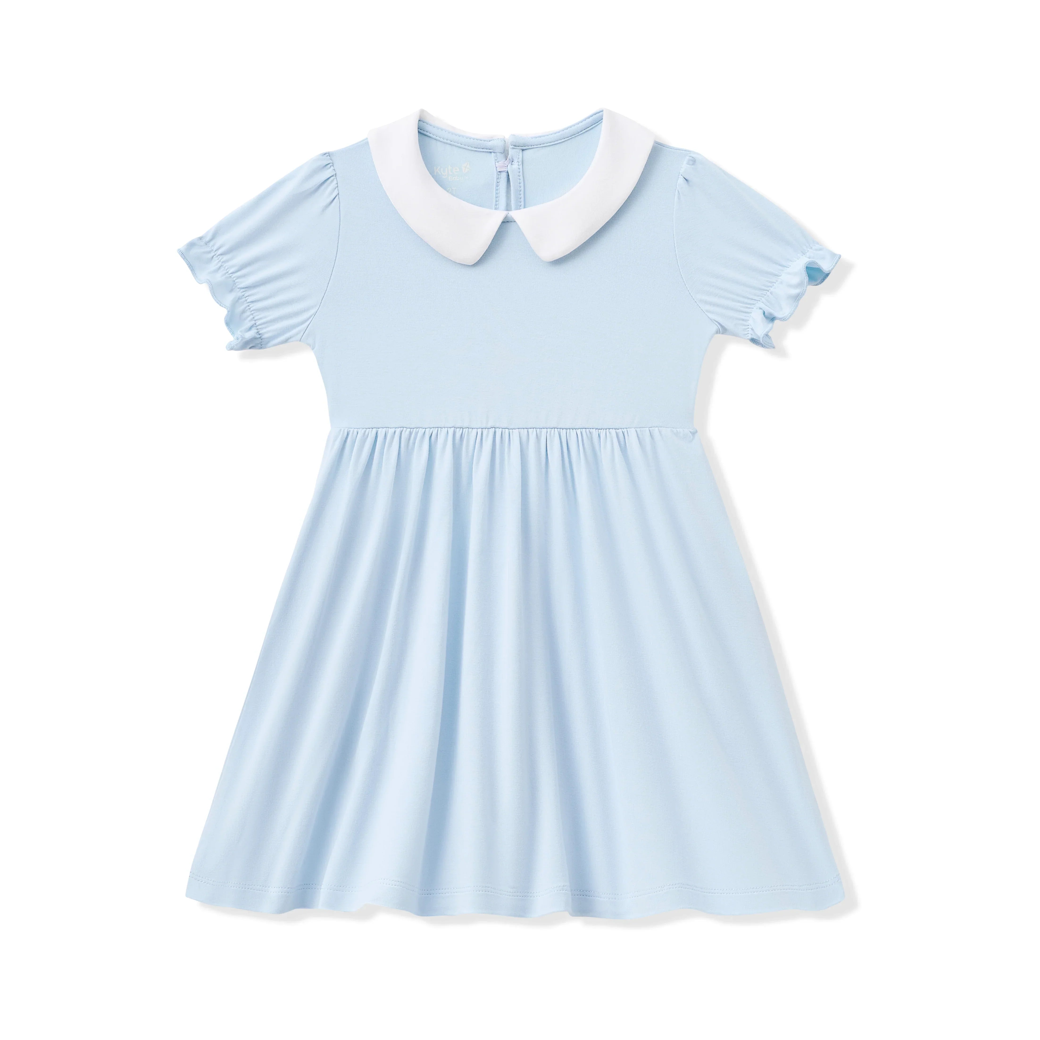 Peter Pan Collar Dress in Breeze Secondary image