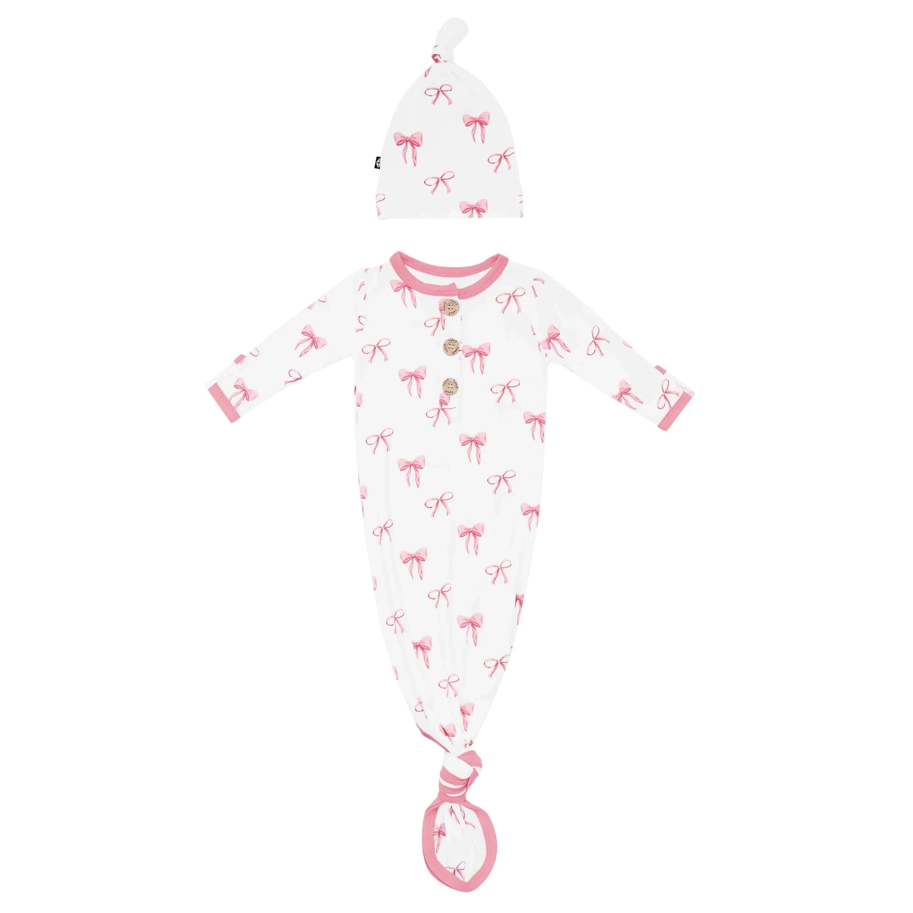 Knotted Gown with Hat Set in Bow Secondary image