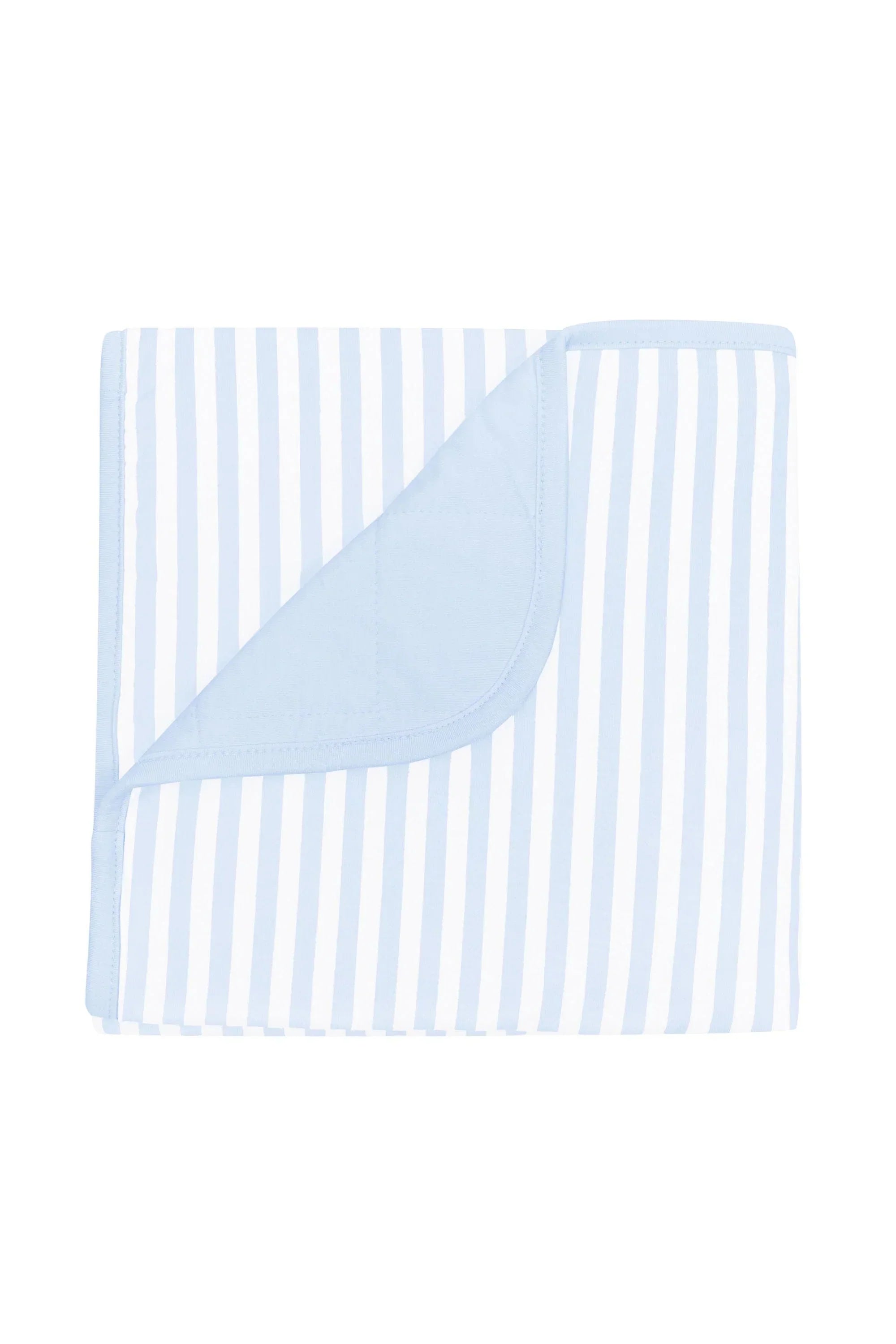 Baby Blanket in Small Mist Stripe 1.0 Secondary image