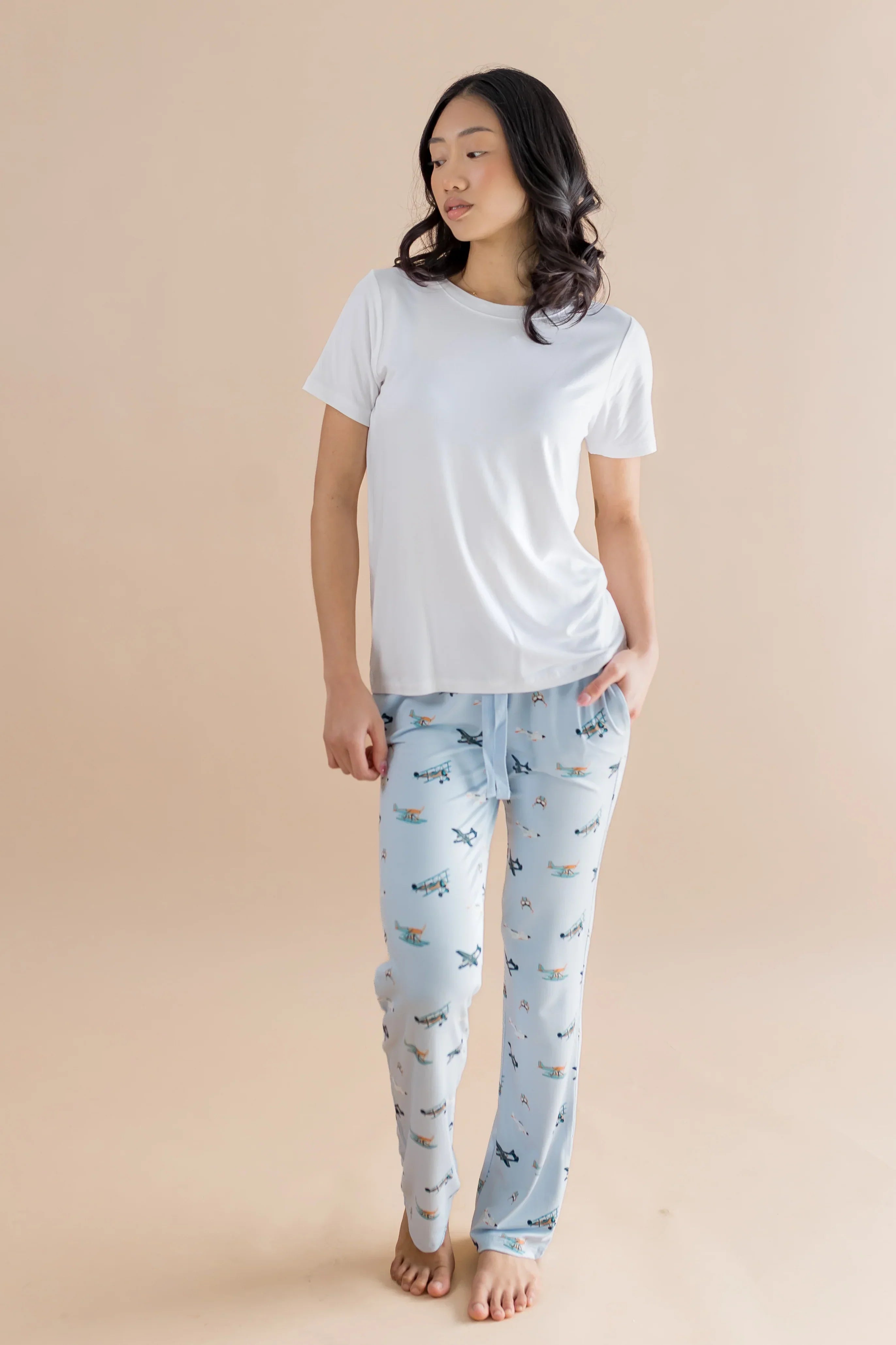 Women's Lounge Pants in Take Off Secondary image
