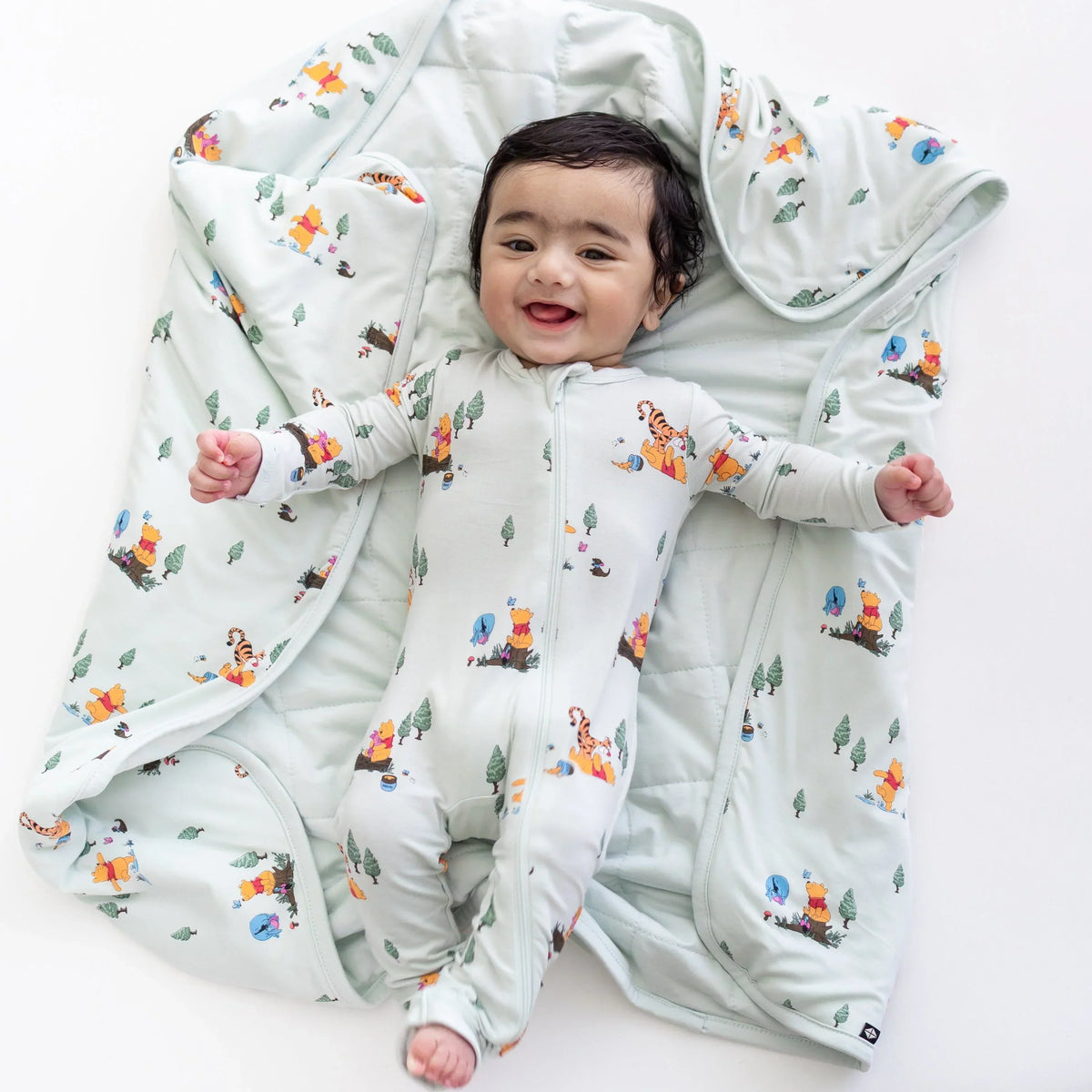 Baby Blanket in Winnie the Pooh Hundred Acre Wood 1.0 Main image