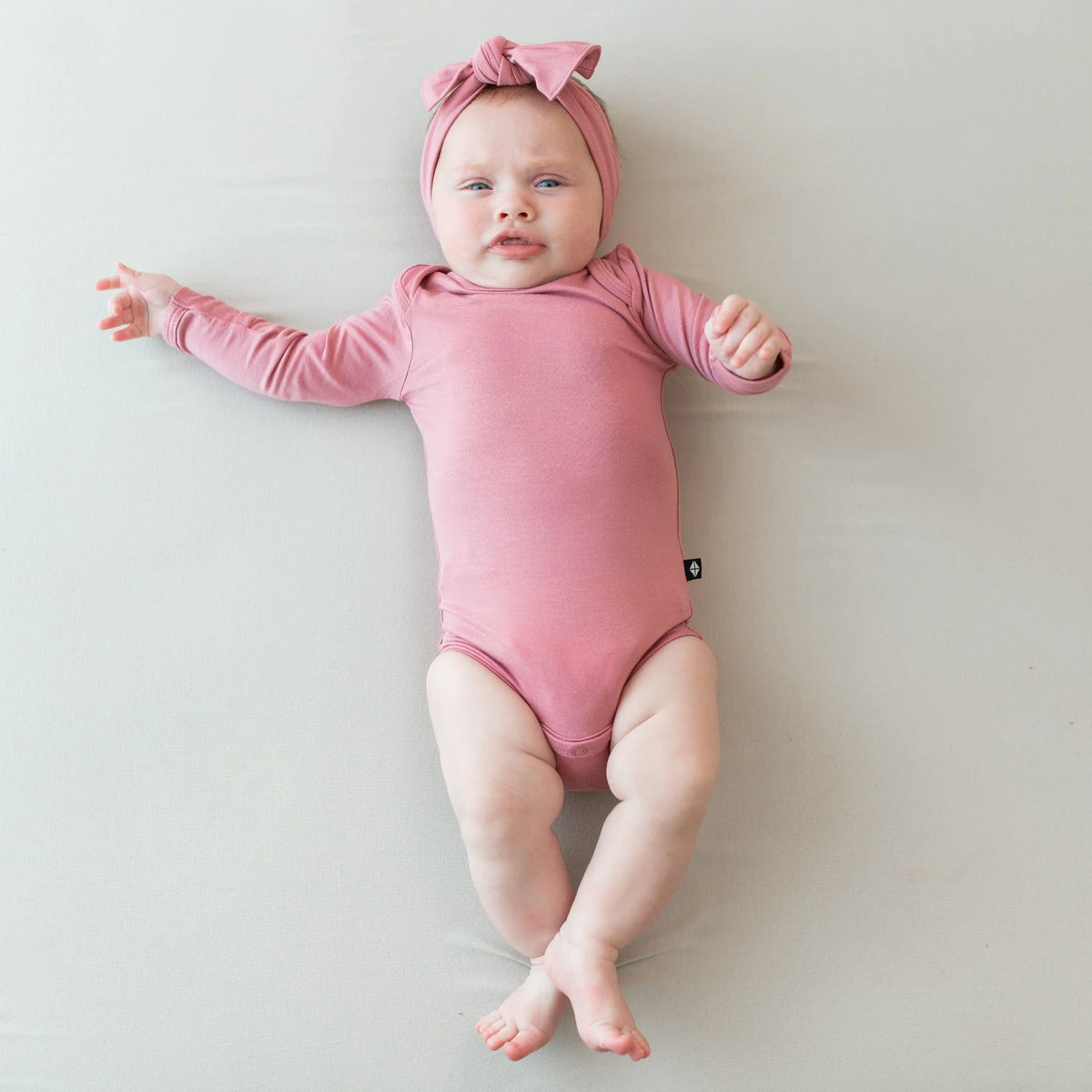 Long Sleeve Bodysuit in Apple Blossom Main image