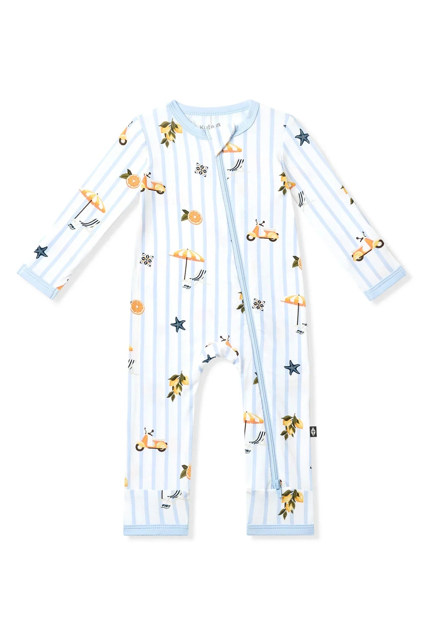 Zippered Romper in Amalfi Coast Secondary image