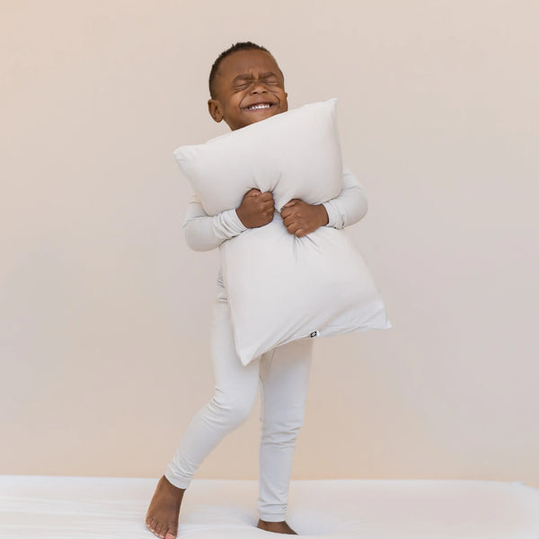 Long Sleeve Pajamas in Oat