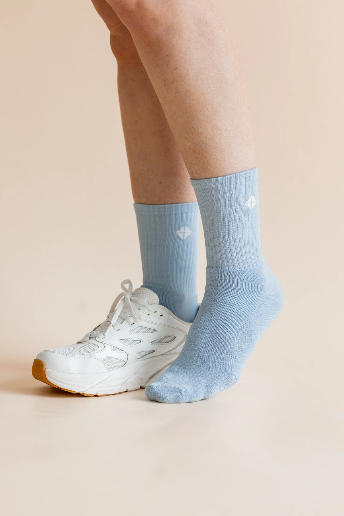 Adult Crew Socks in Breeze Main image