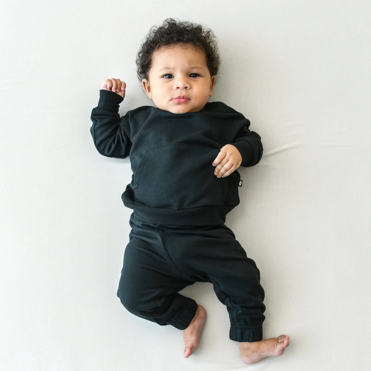 French Terry Jogger Set in Midnight Main image