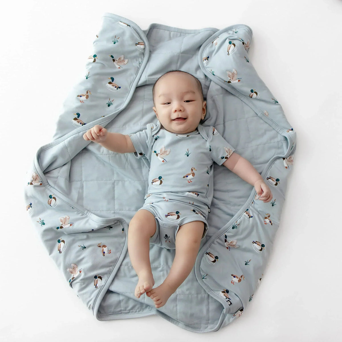Baby Blanket in Mallard Duck 1.0 Main image