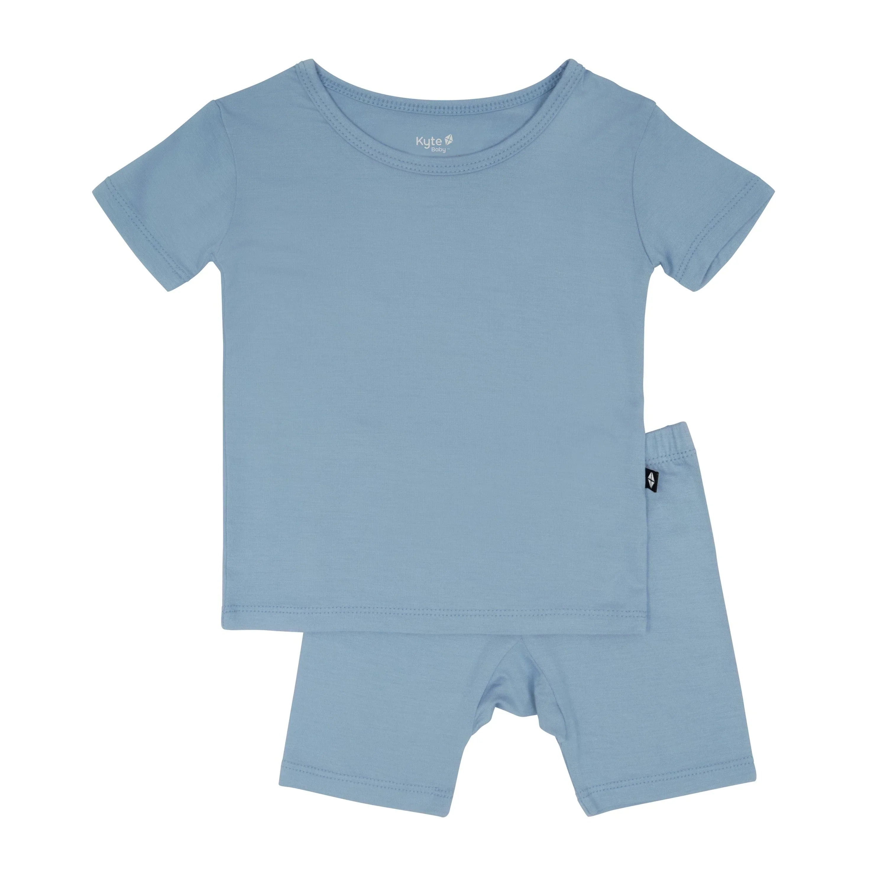 Short Sleeve Pajamas in Slate Secondary image
