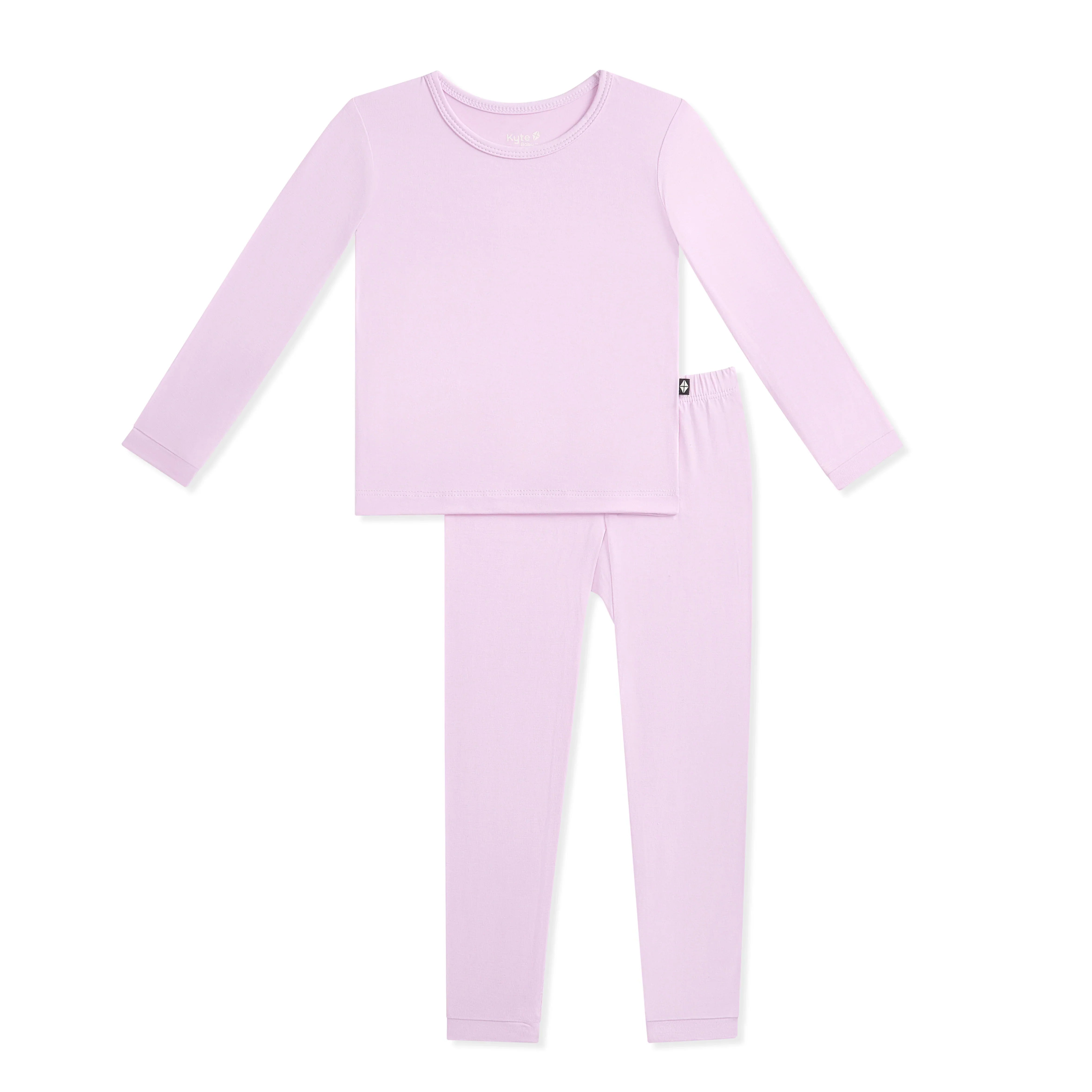 Long Sleeve Pajamas in Thistle Secondary image