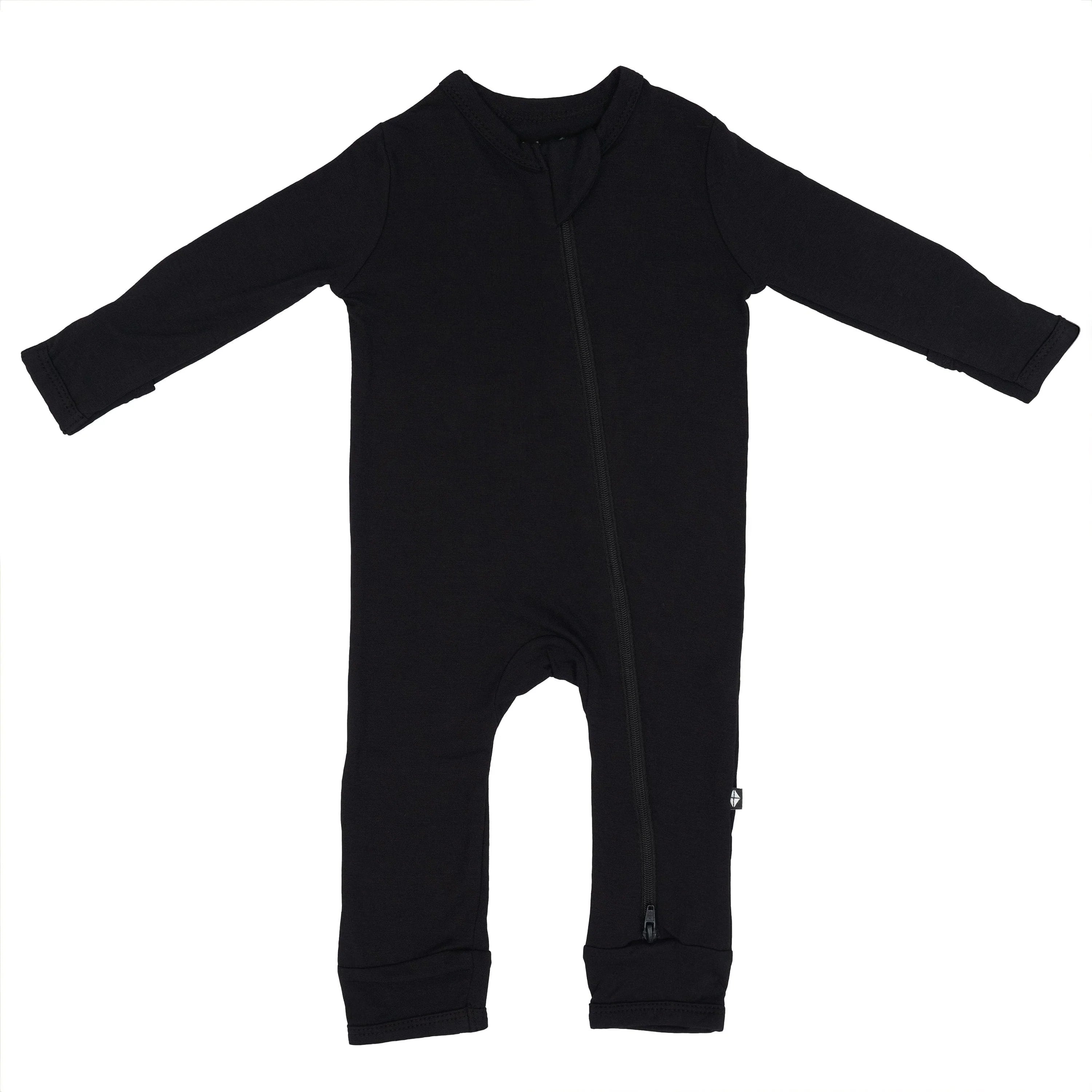 Zippered Romper in Midnight Secondary image