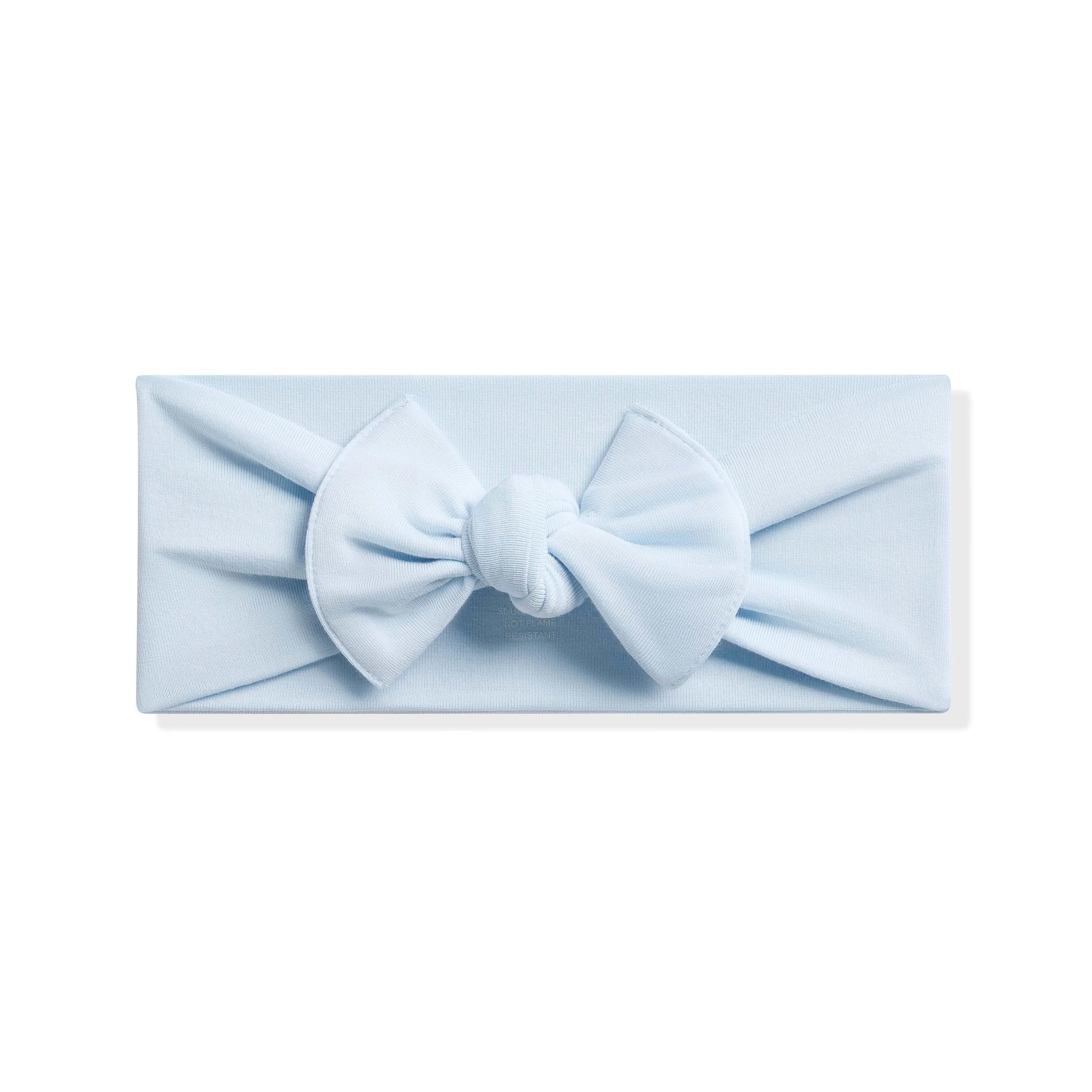 Knotted Bow Headband in Breeze Secondary image