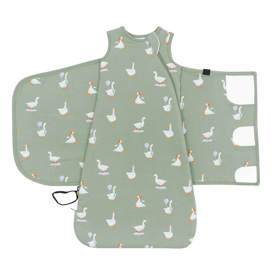 Sleep Bag Swaddler in Silly Goose 1.0
