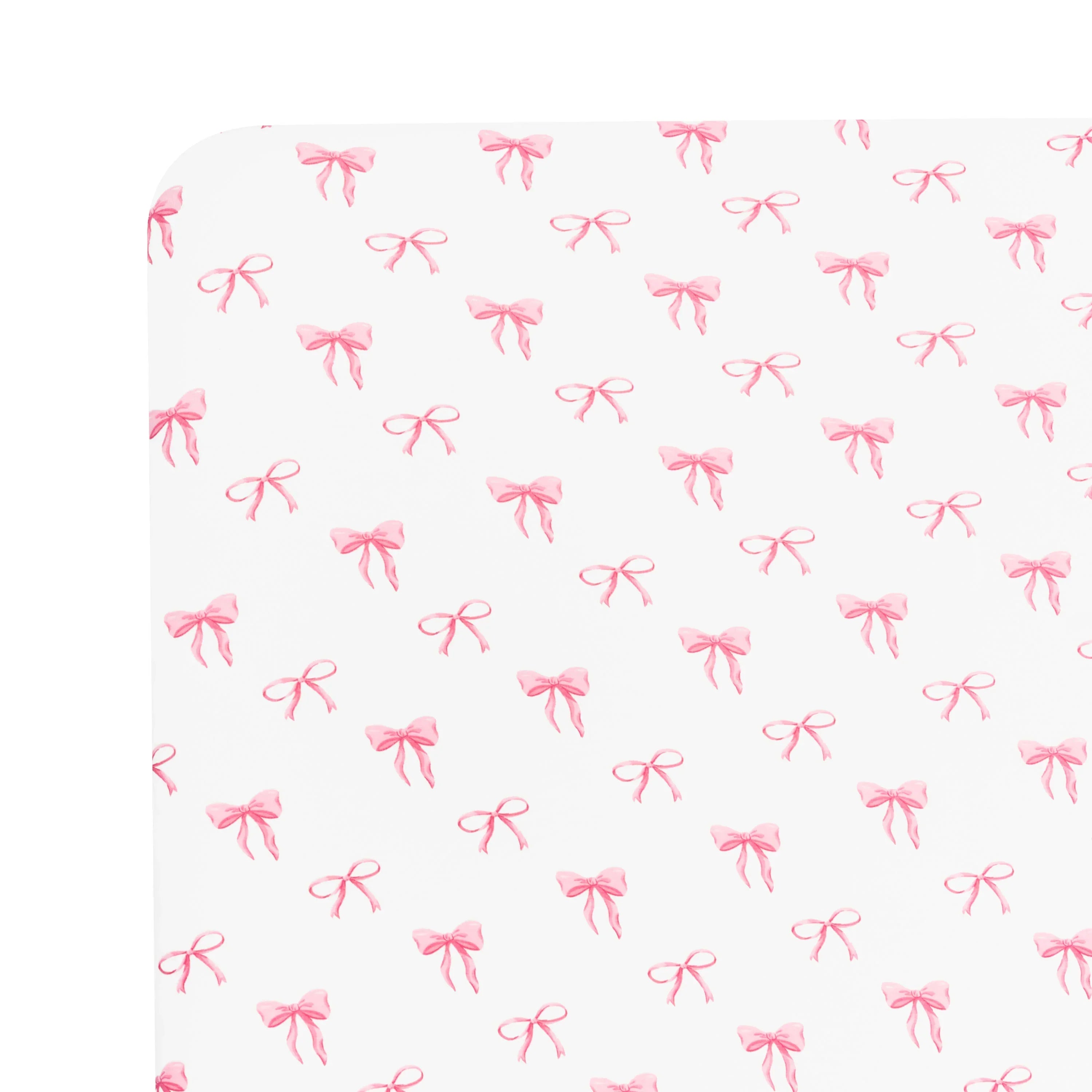 Mini Crib Sheet in Bow Secondary image