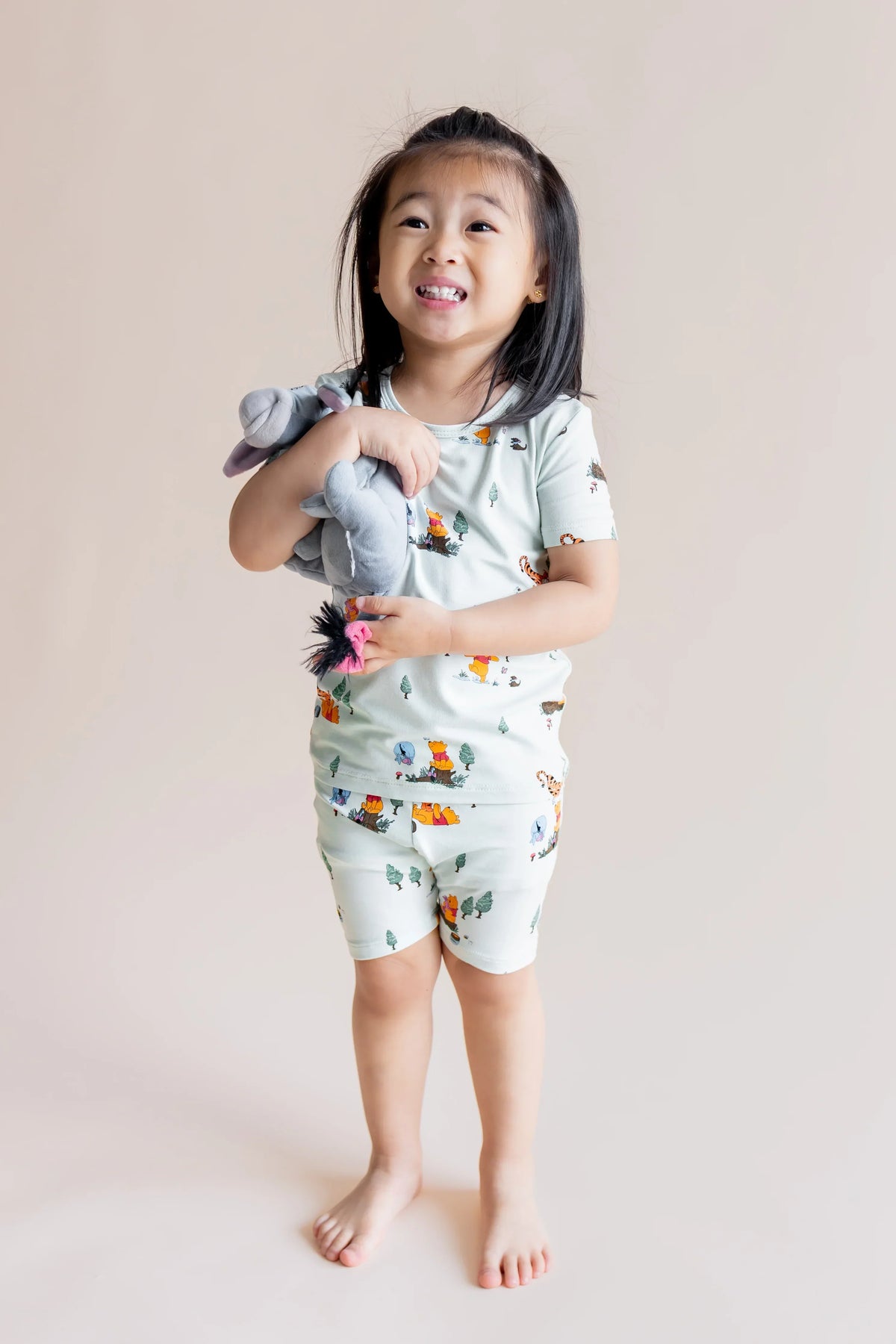 Short Sleeve Pajamas in Winnie the Pooh Hundred Acre Wood Main image