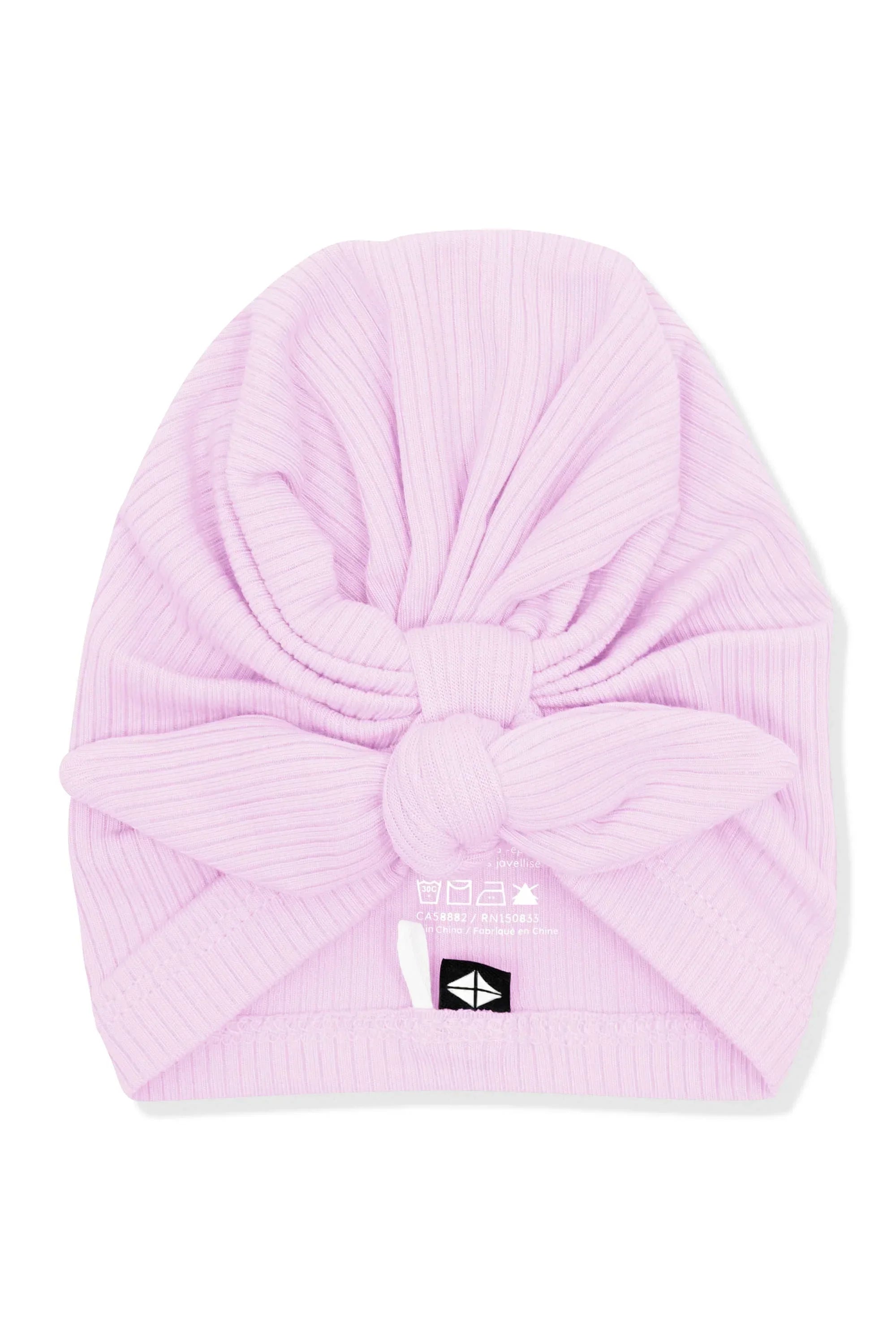 Ribbed Headwrap in Thistle Secondary image
