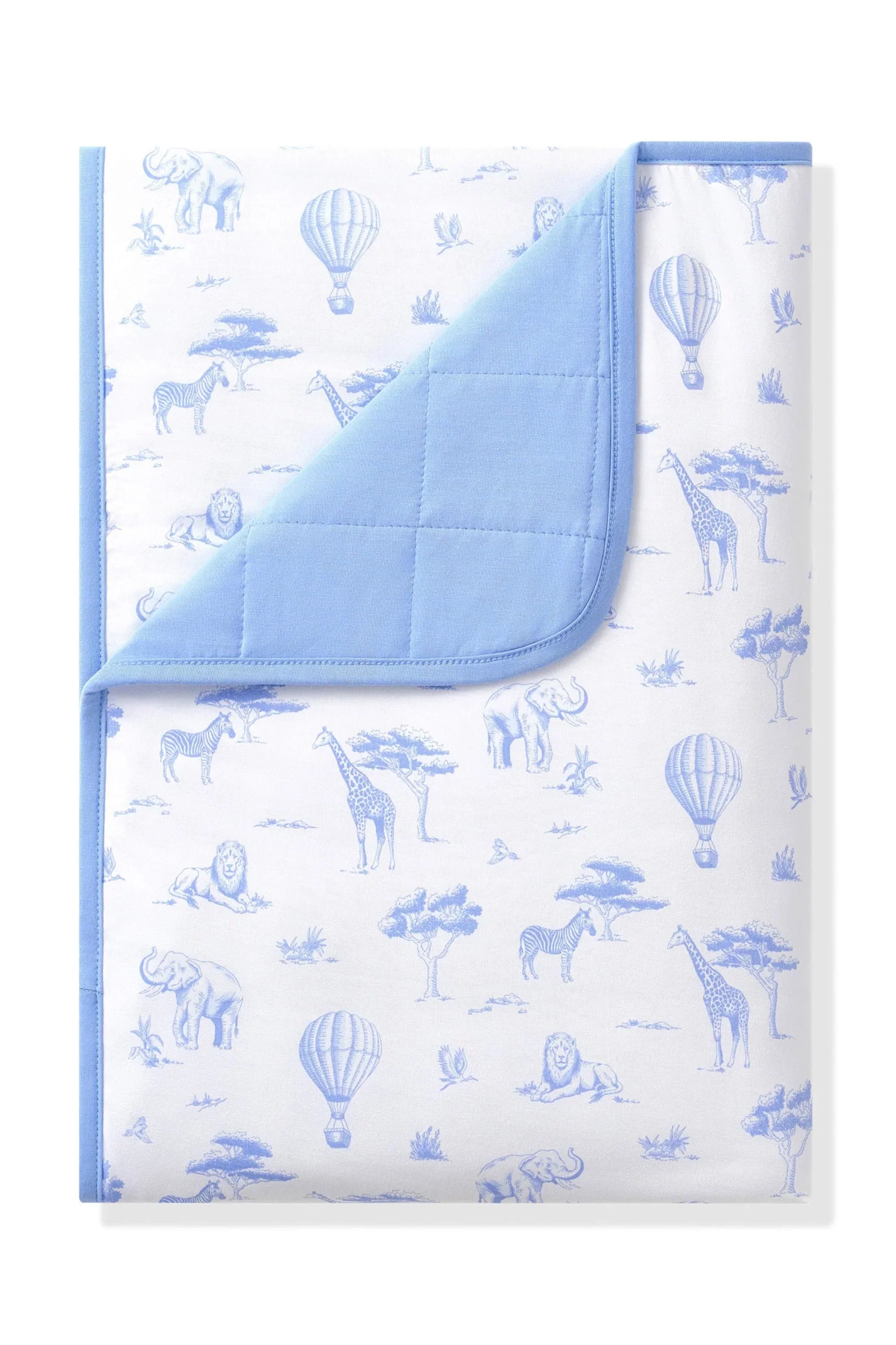 Toddler Blanket in Toile Safari 1.0 Secondary image
