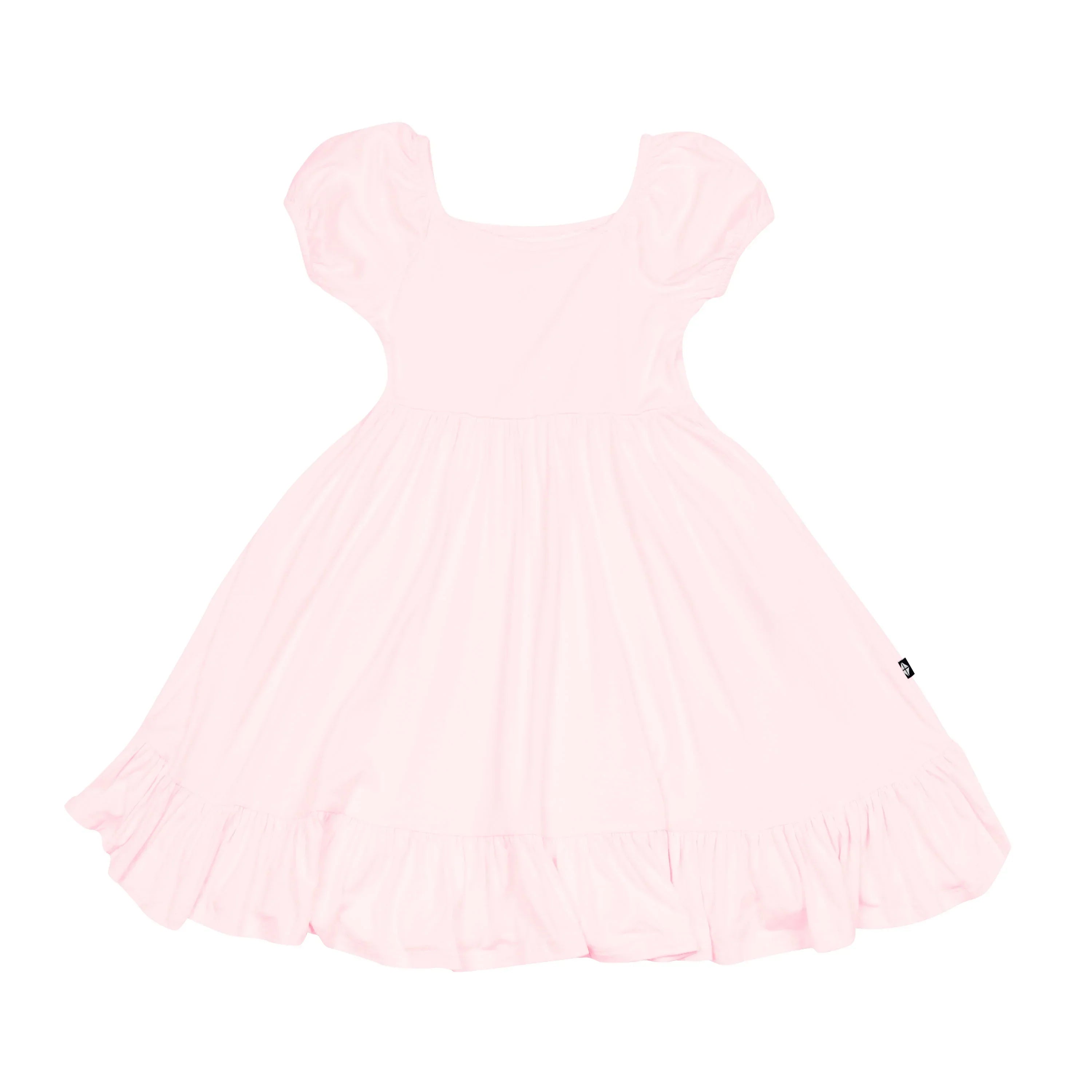 Puff Sleeve Twirl Dress in Sakura Secondary image