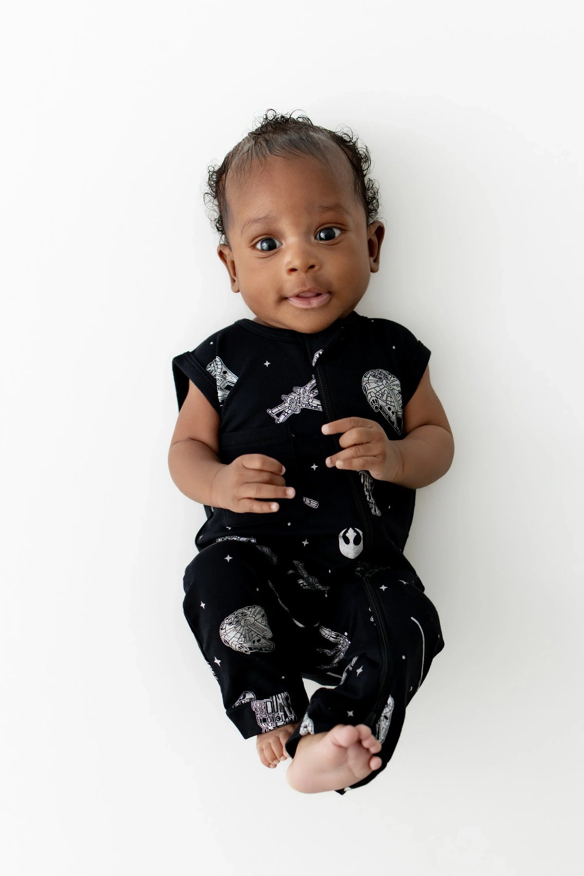 Zippered Sleeveless Romper in STAR WARS™ Main image