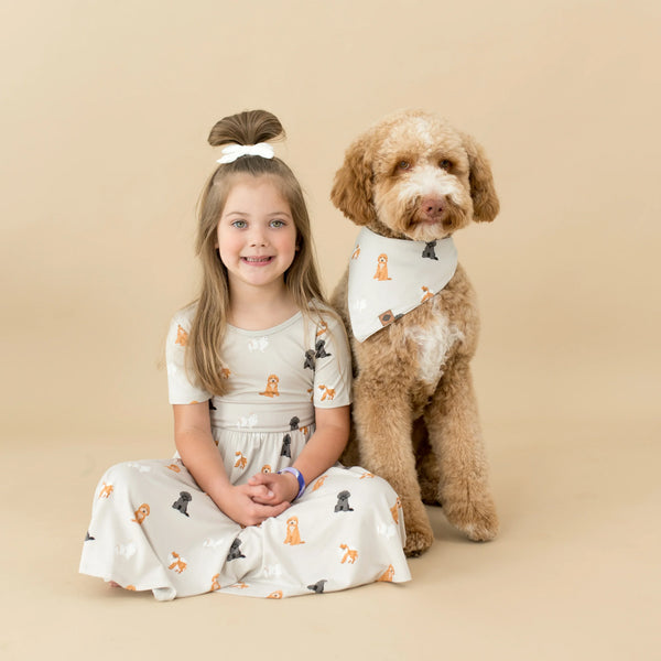 Twirl Dress in Fluffy Dog
