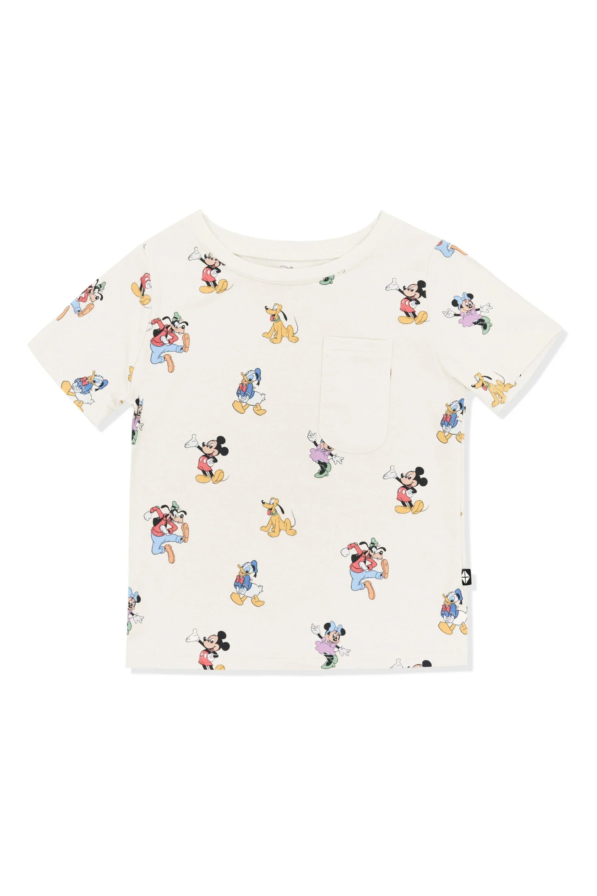 Toddler Crew Neck Tee in Mickey Mouse and Friends Secondary image