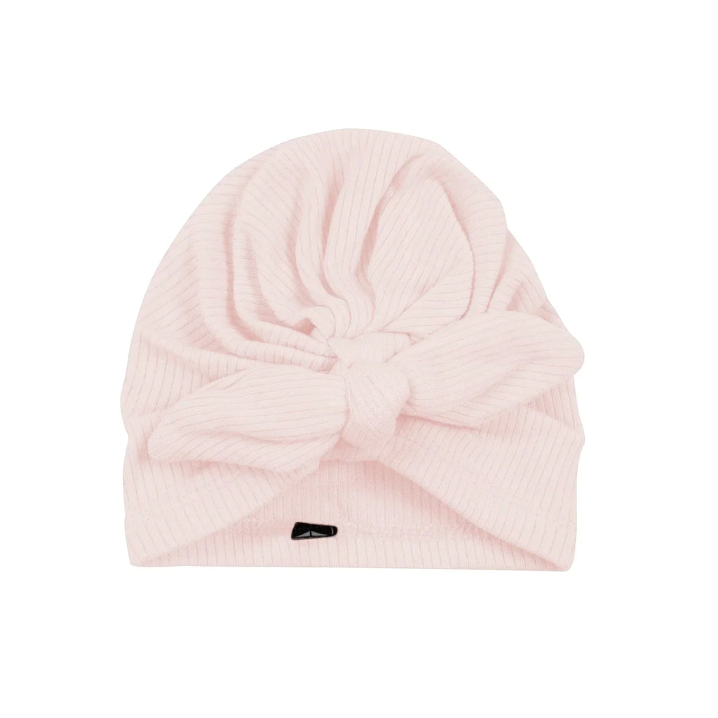 Ribbed Headwrap in Blush