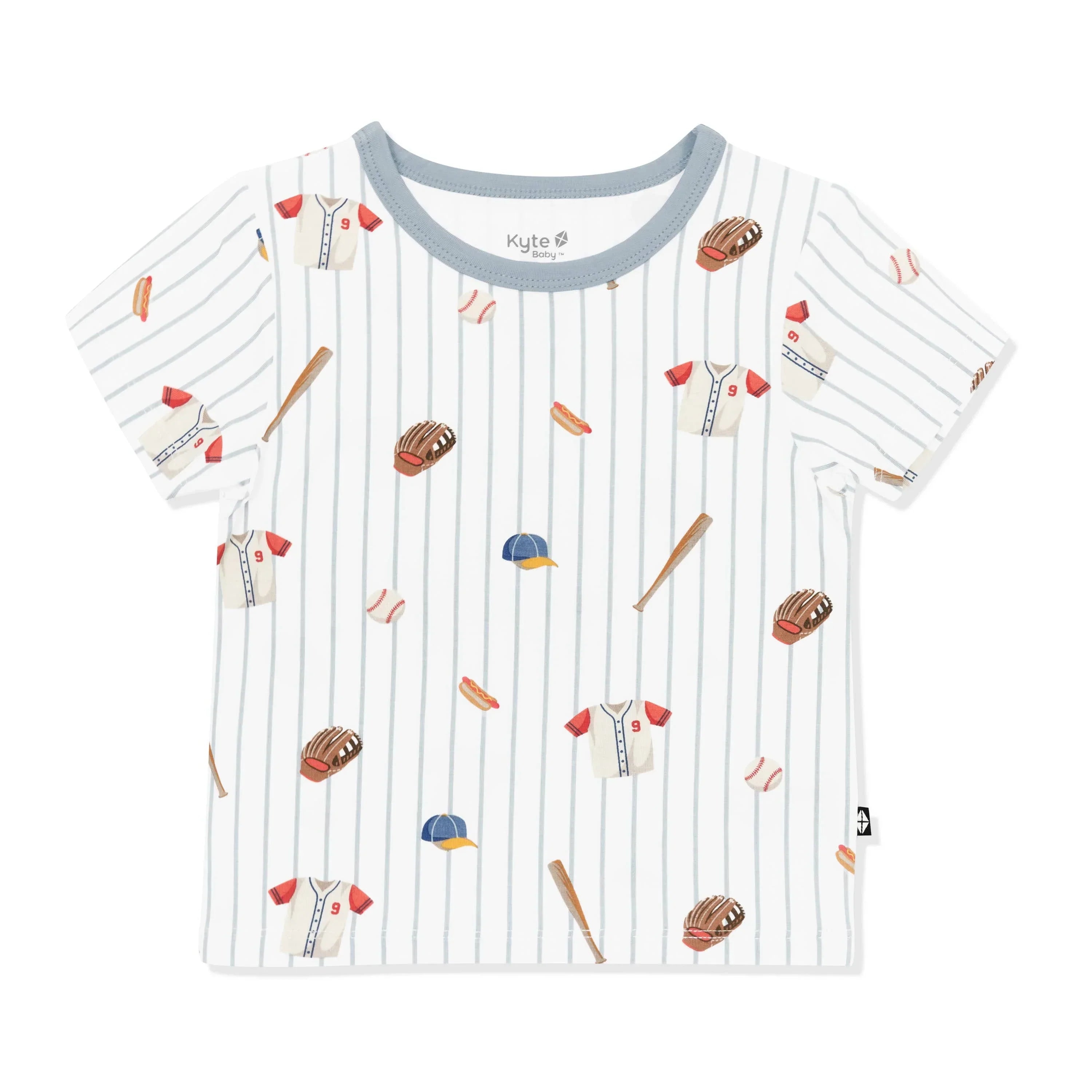 Toddler Basic Tee in Home Run Secondary image