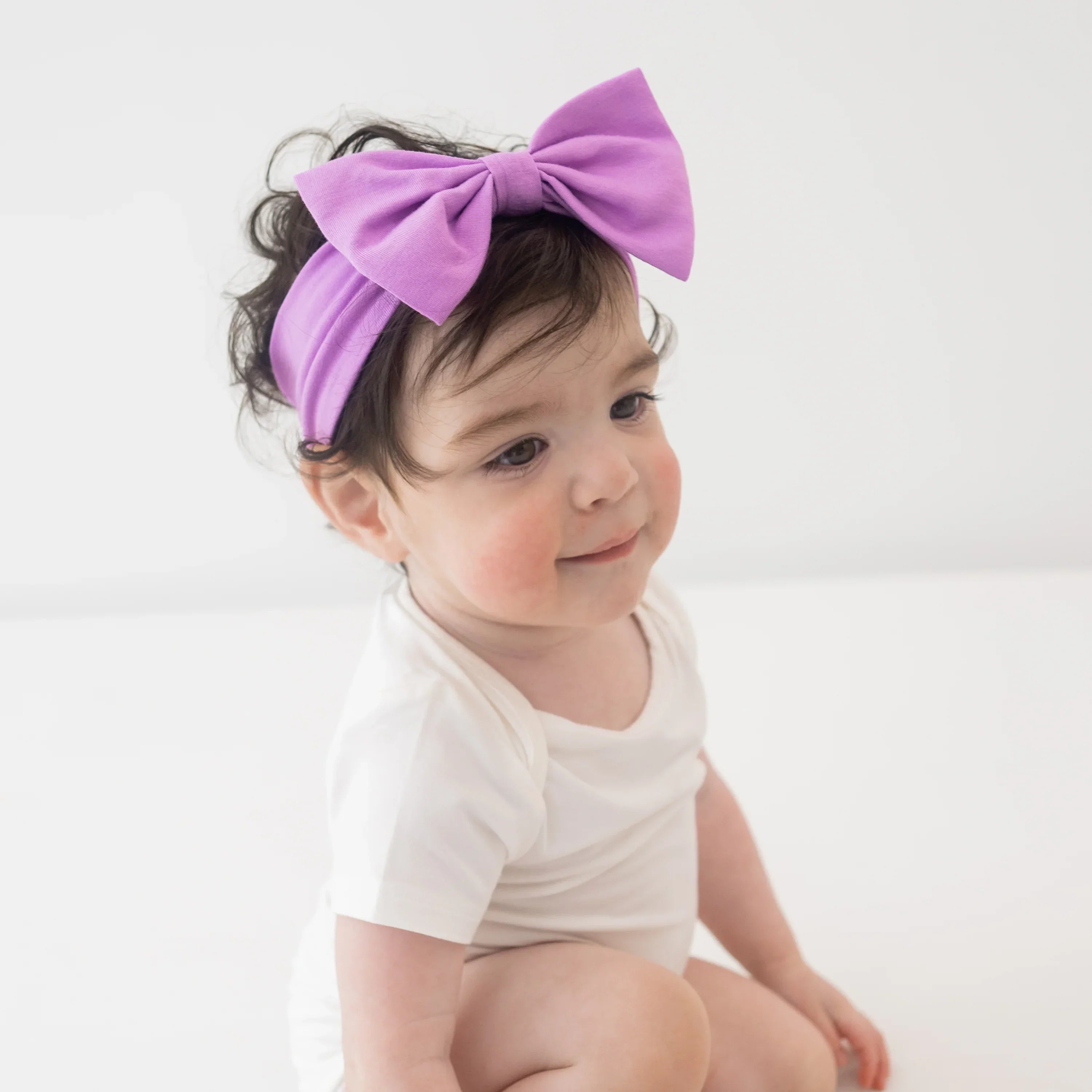 Bow Headband in Poi Secondary image