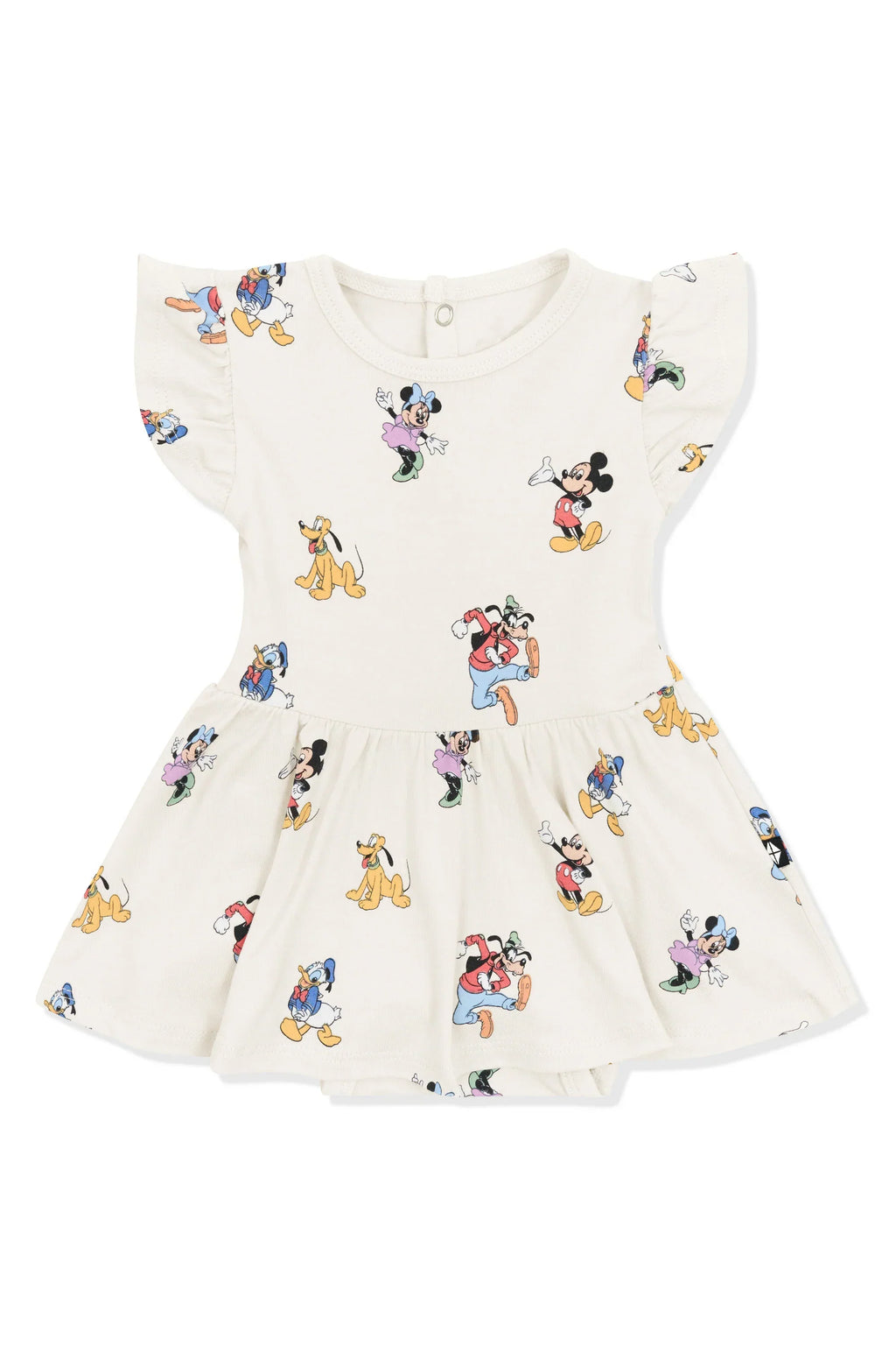 Twirl Bodysuit Dress in Mickey Mouse and Friends