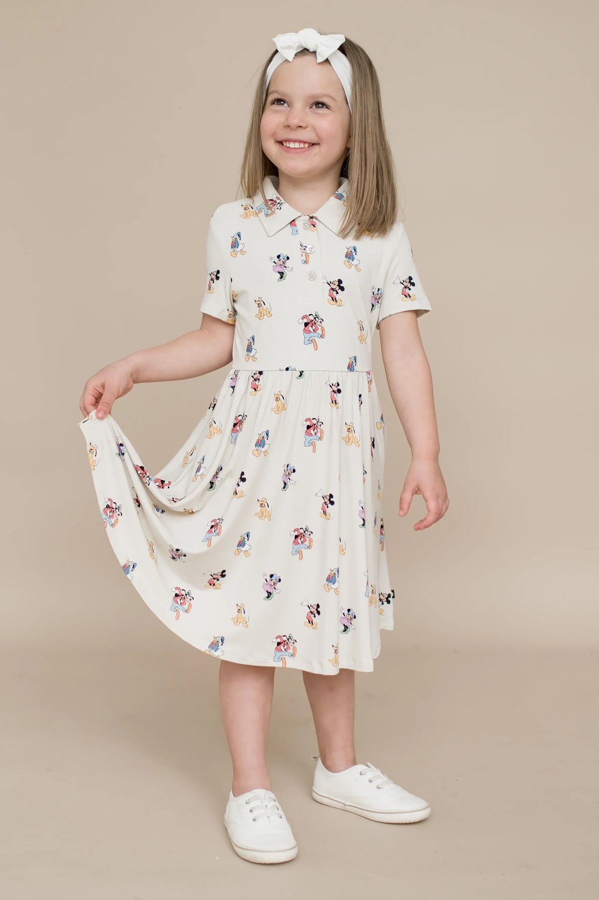 Polo Dress in Mickey Mouse and Friends Main image
