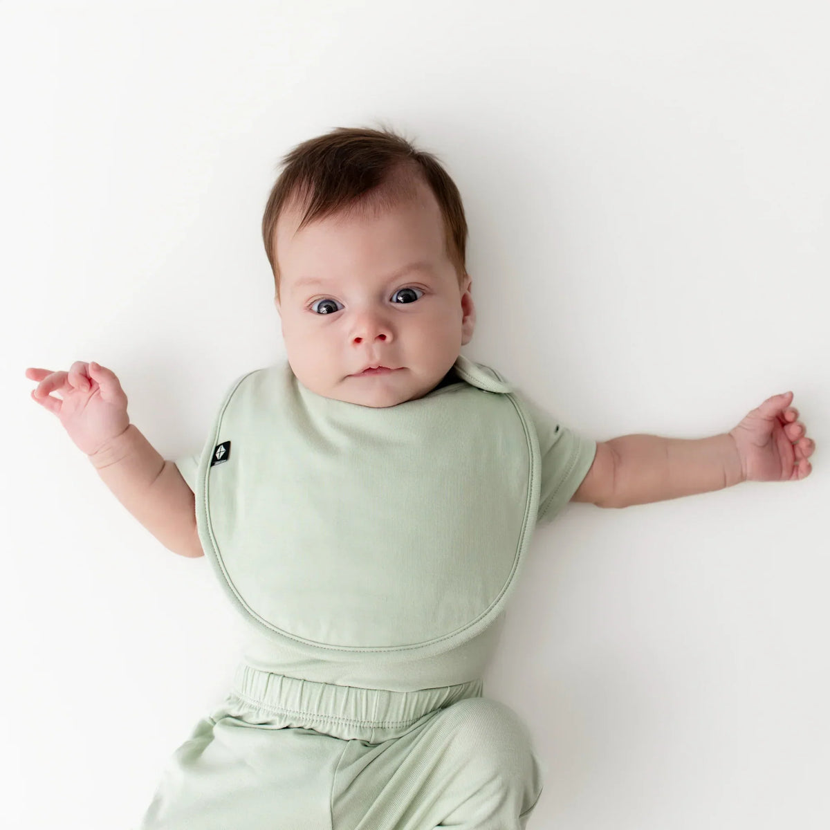 Cushy Bib in Basil Main image