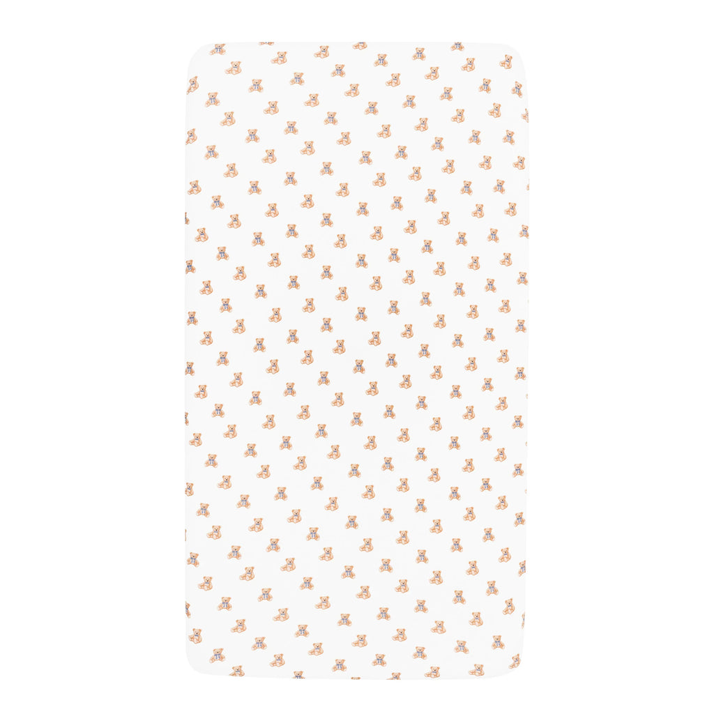 Mini Crib Sheet in Teddy Bear