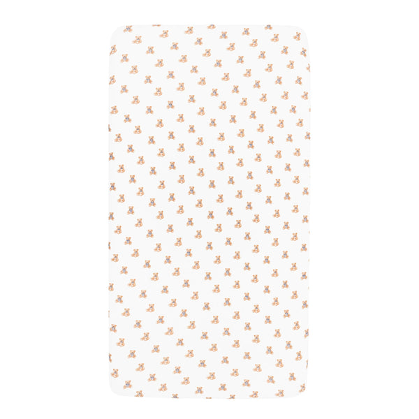 Mini Crib Sheet in Teddy Bear