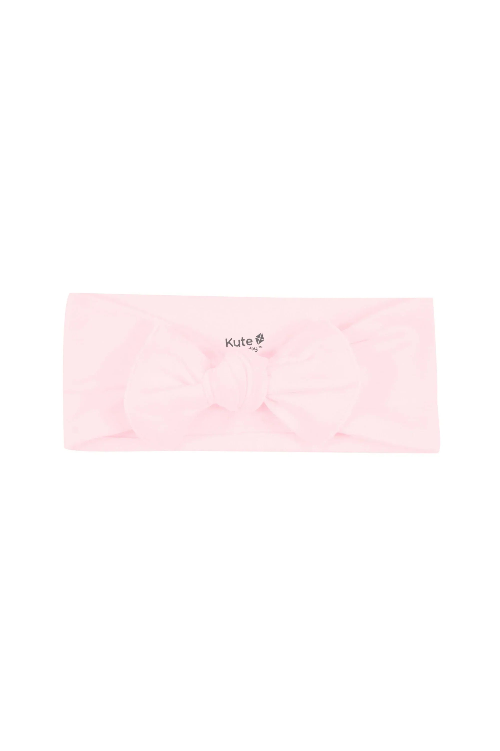Knotted Bow Headband in Sakura Secondary image