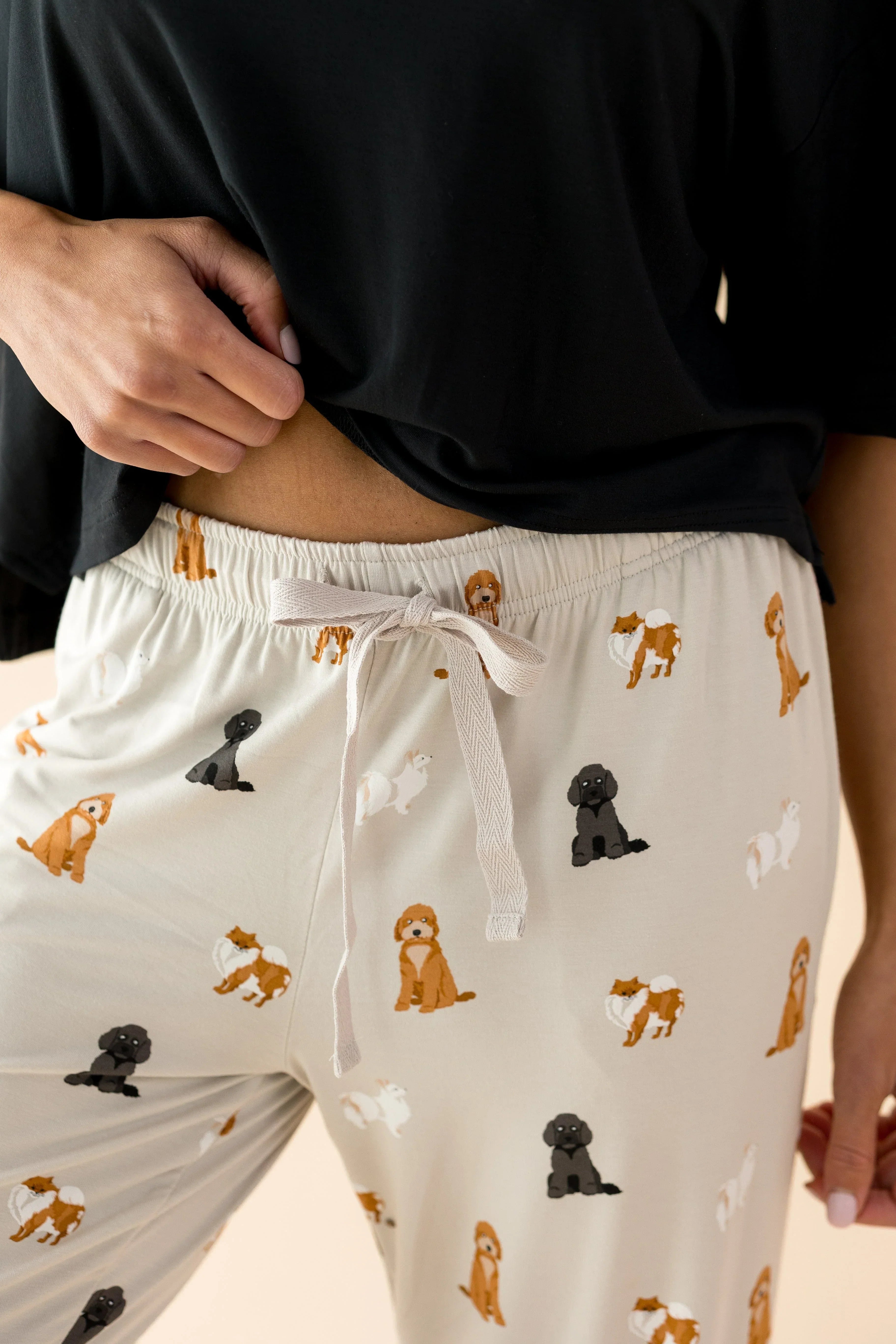 Women's Lounge Pants in Fluffy Dog Secondary image